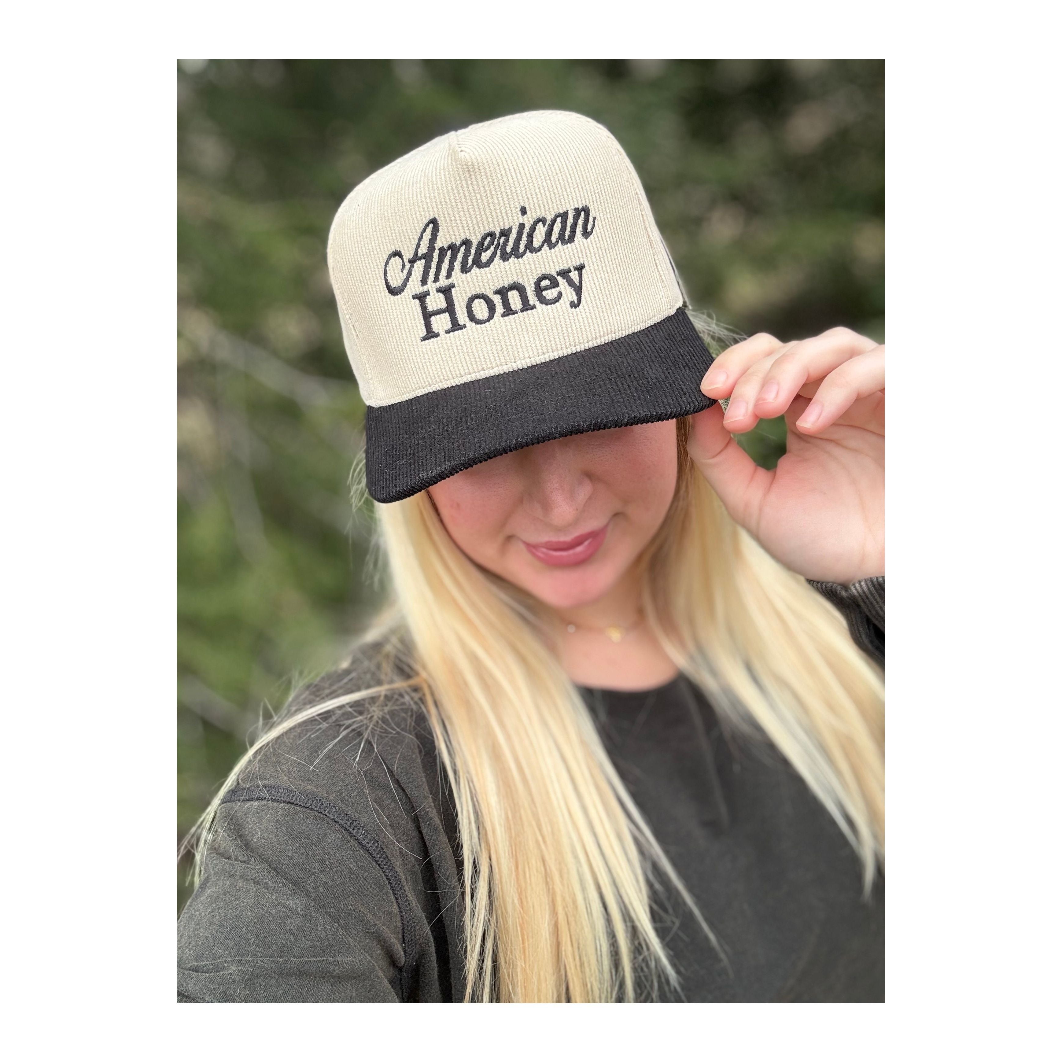 American Honey Hat (Black)