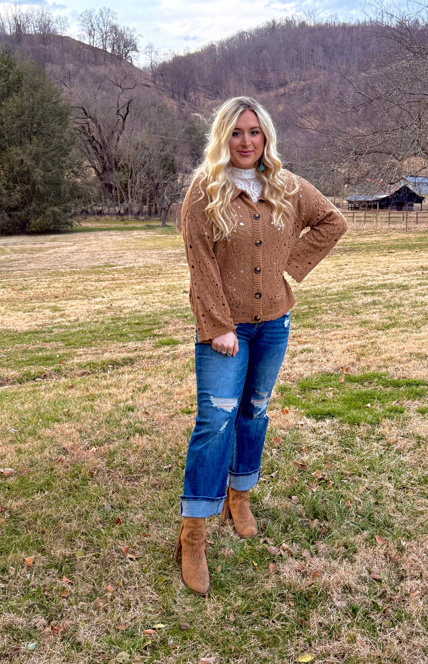 Feelin Springy Cardigan
