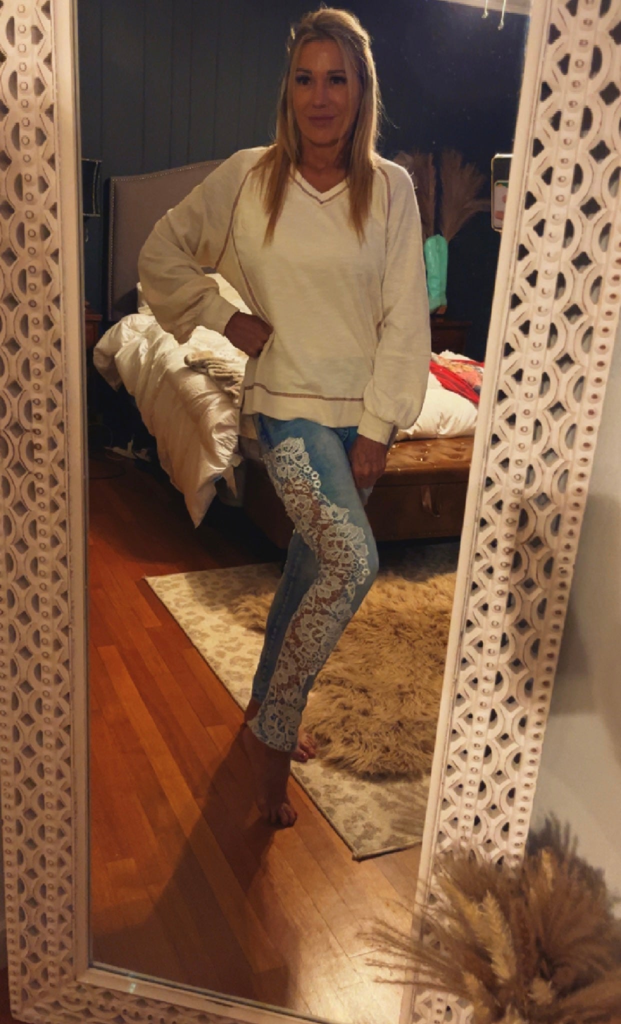 Cream Sweater