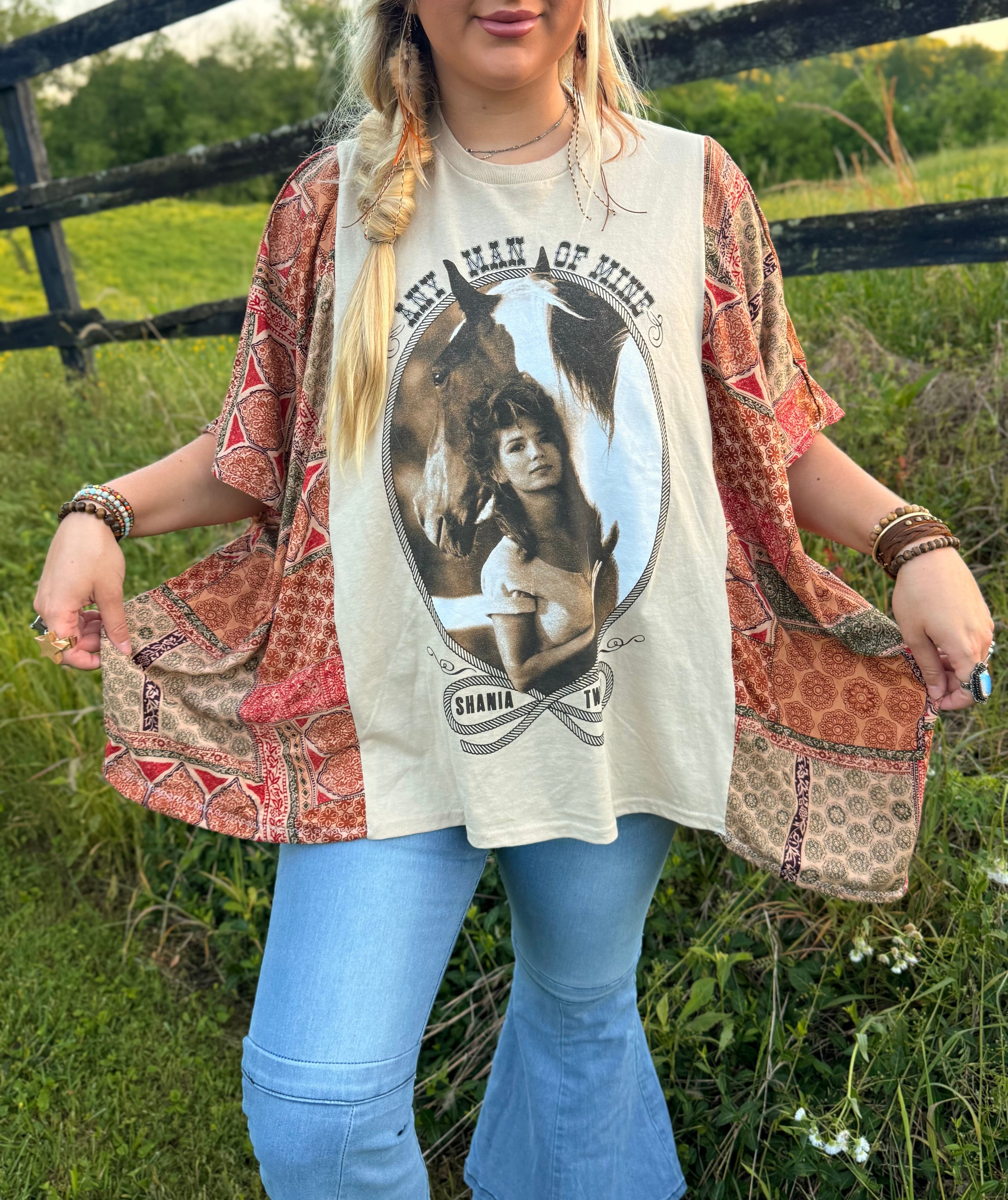 Shania Twain Upcycled Tee