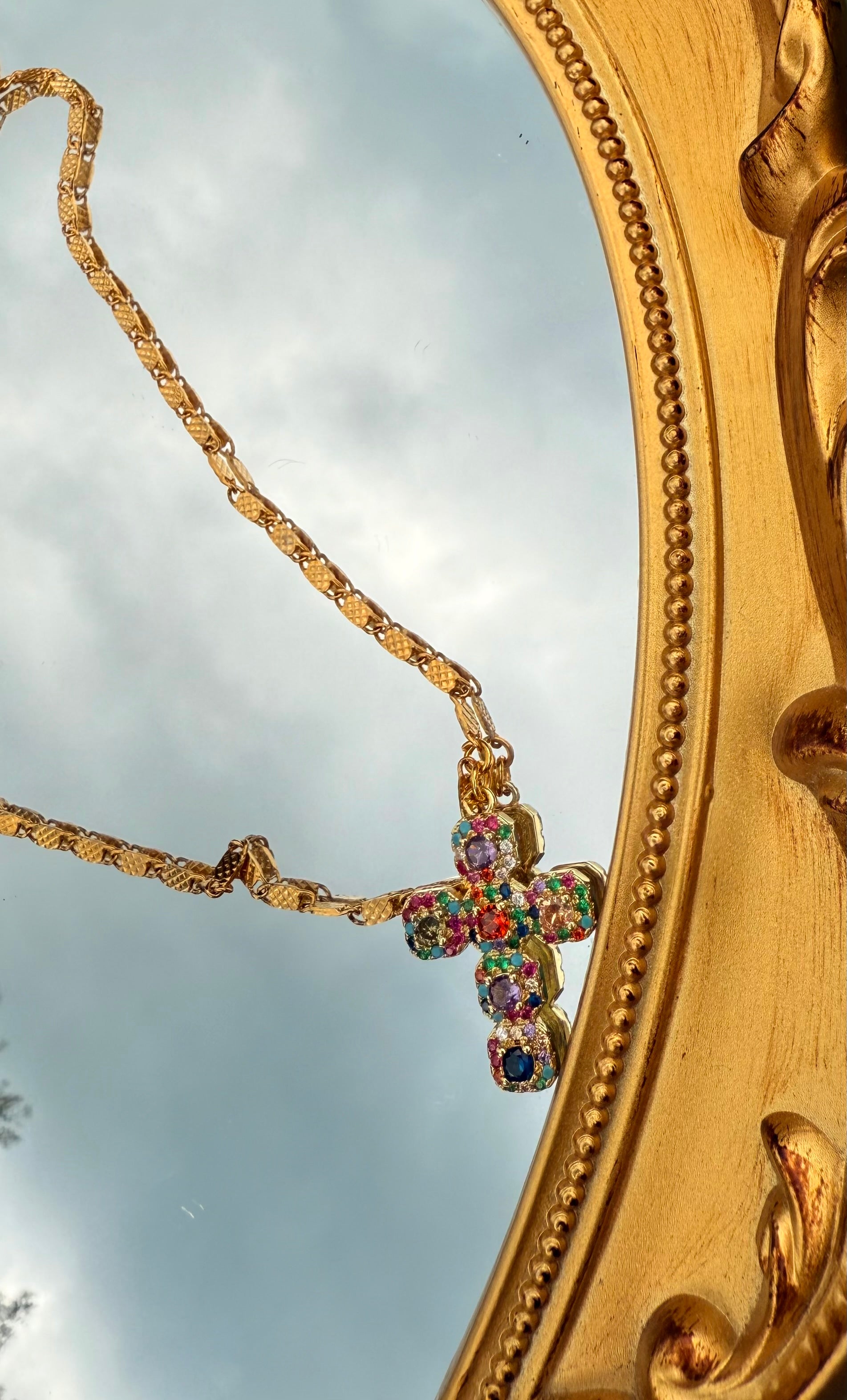 The Eliza Cross Necklace