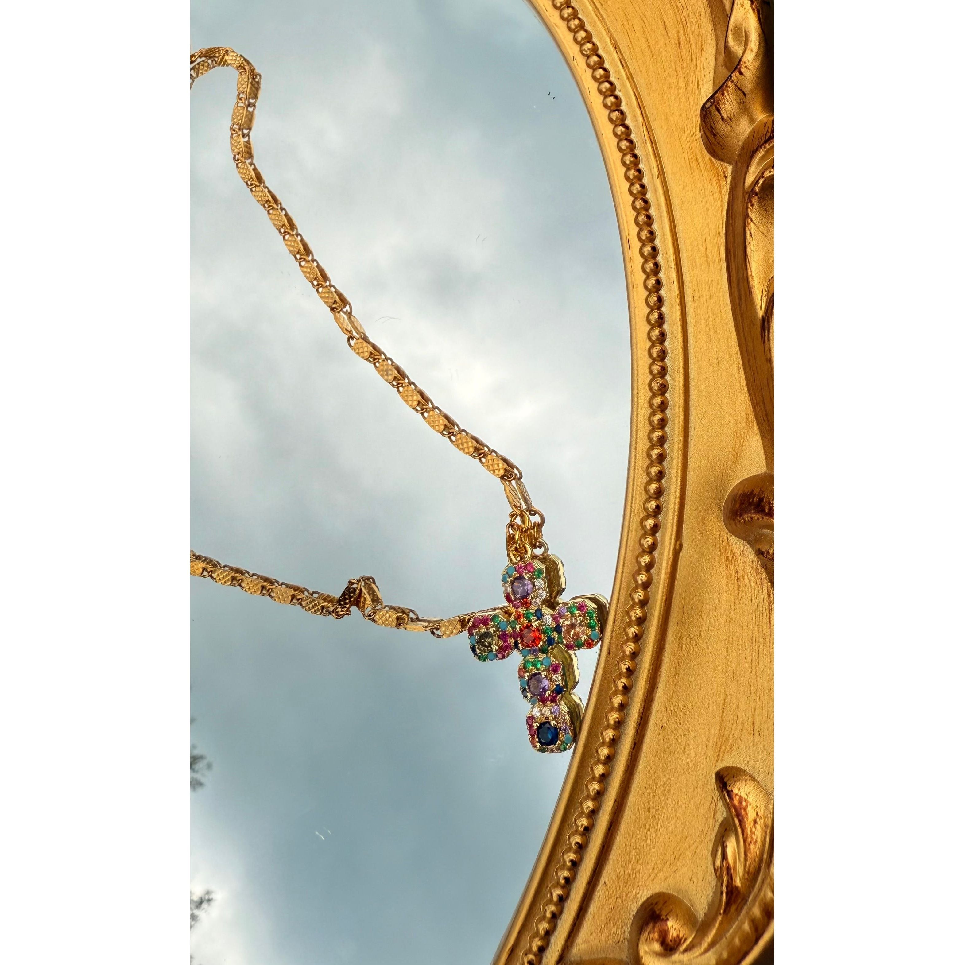 The Eliza Cross Necklace