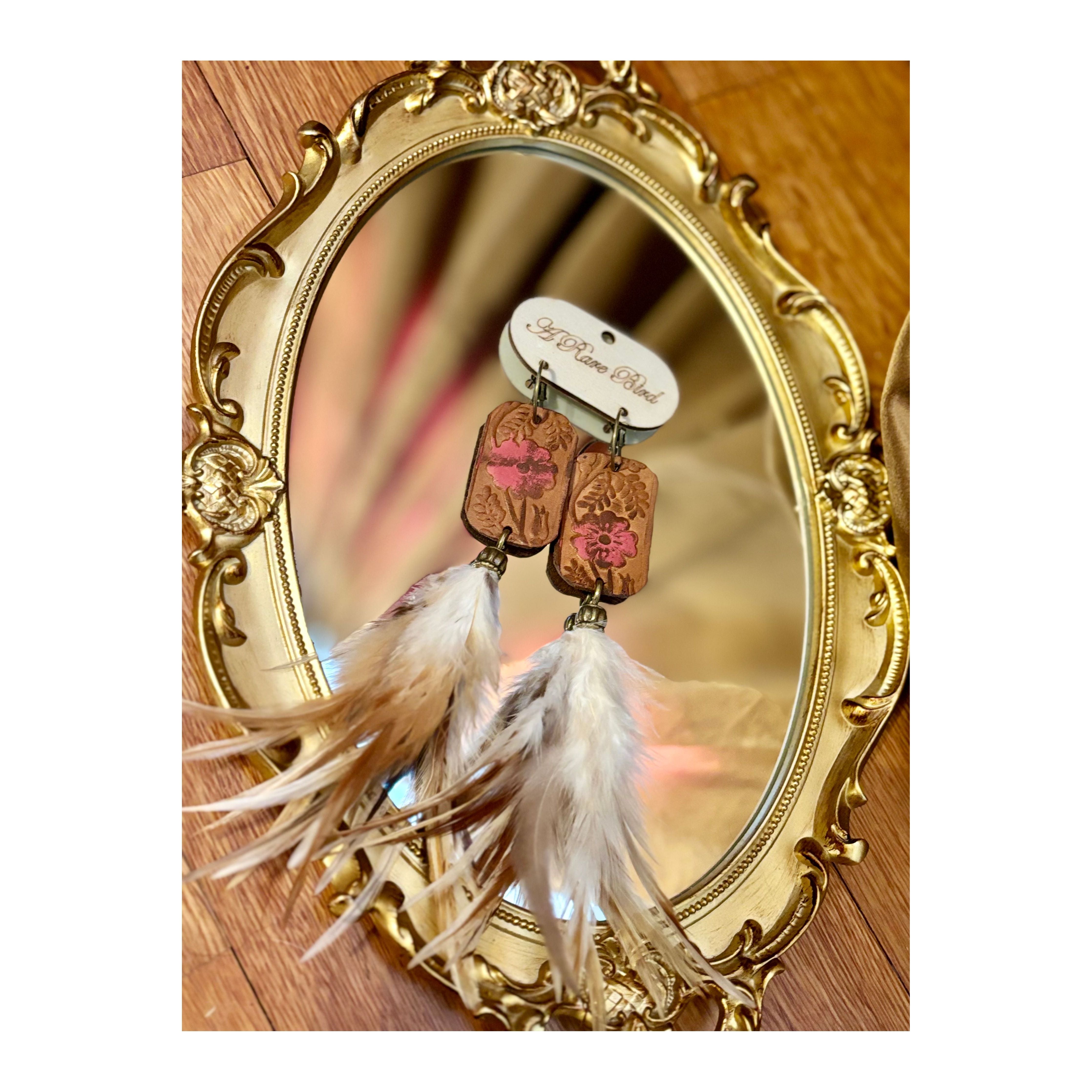 Flirty Feather Earrings