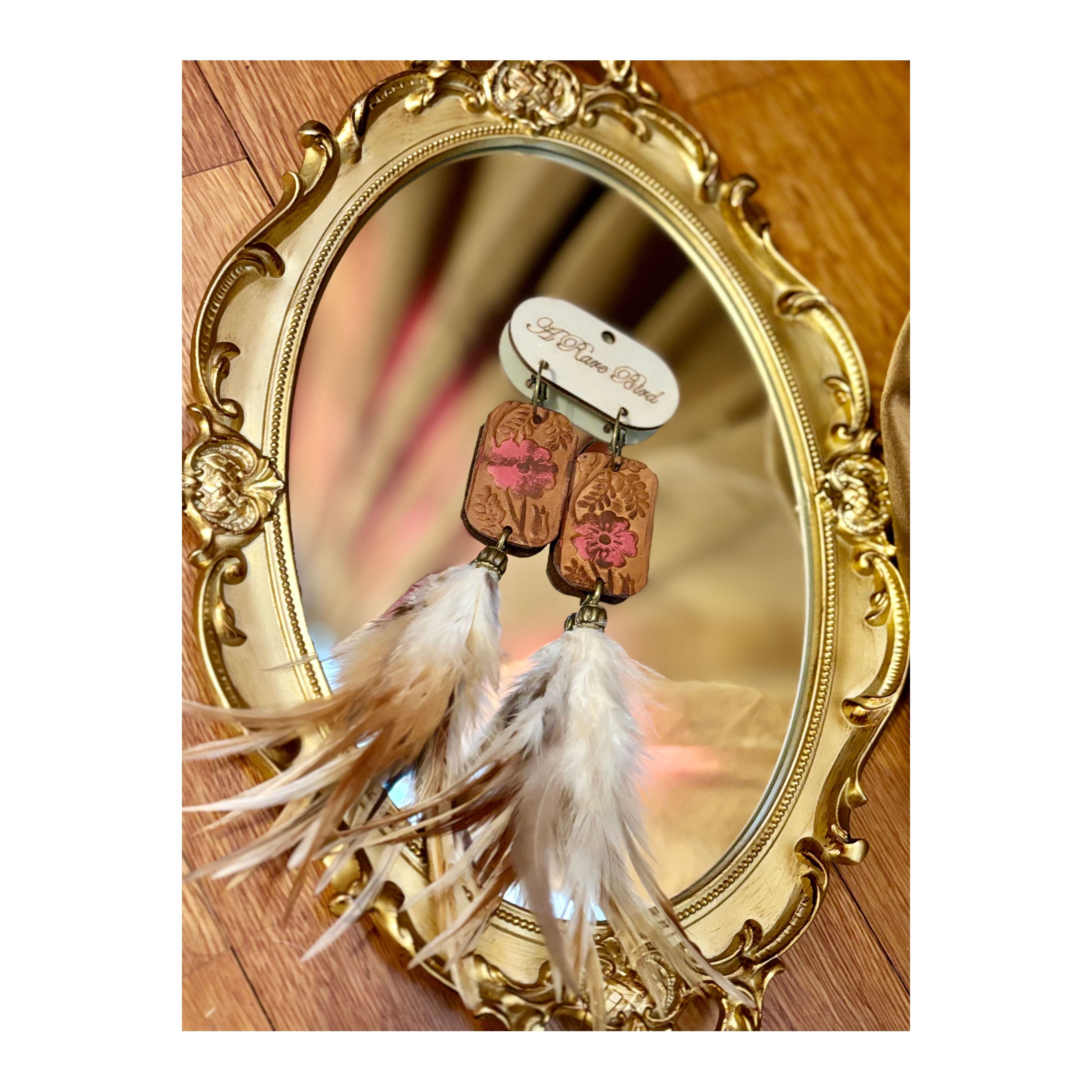 Flirty Feather Earrings