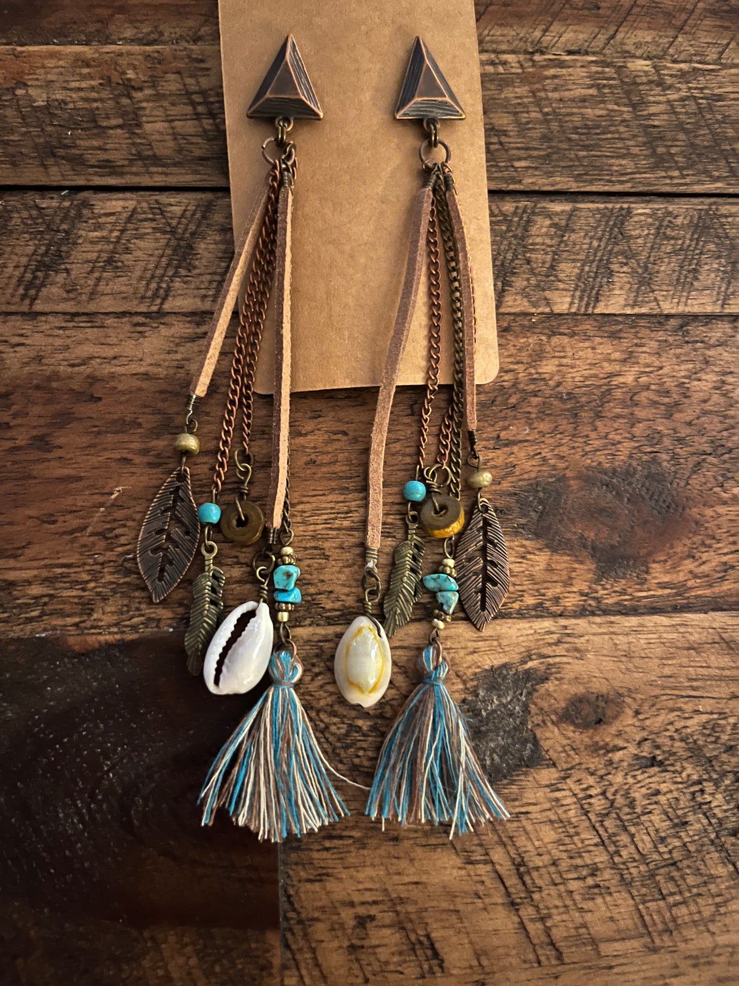 Arrowhead earrings
