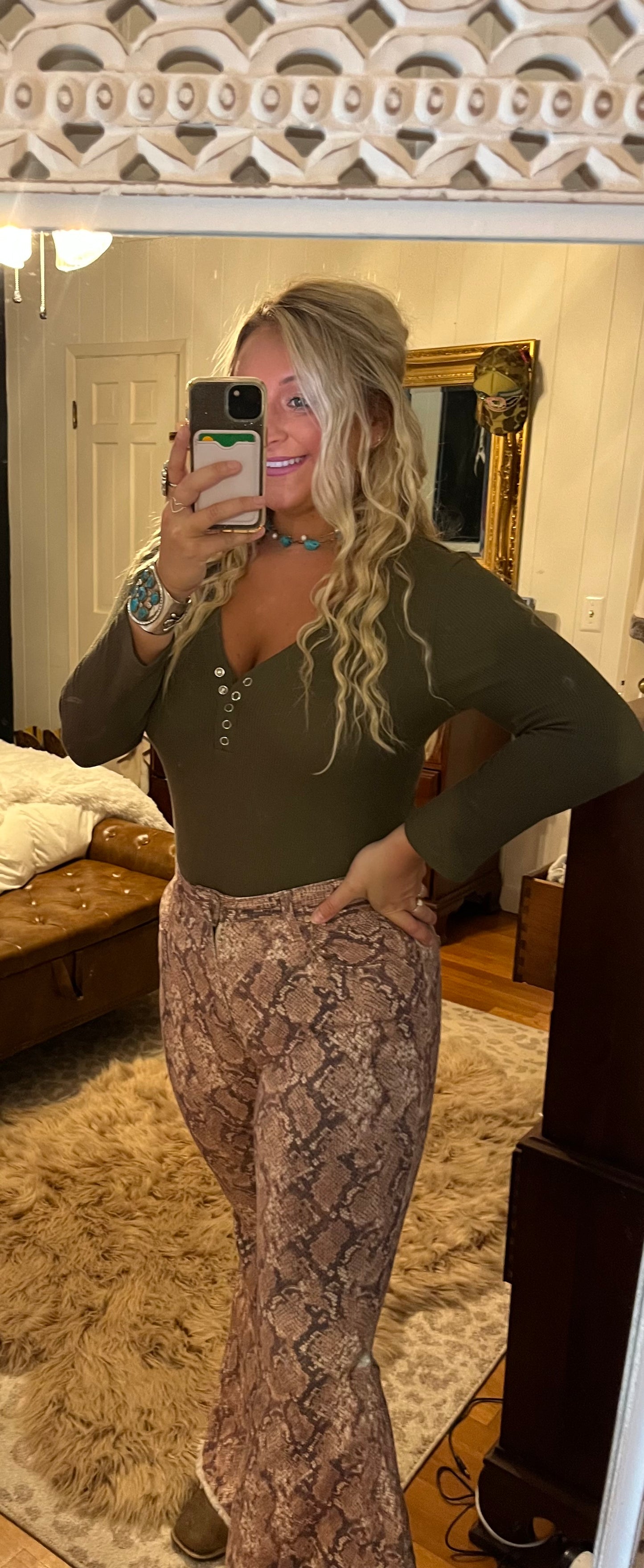 Army Green Body Suit
