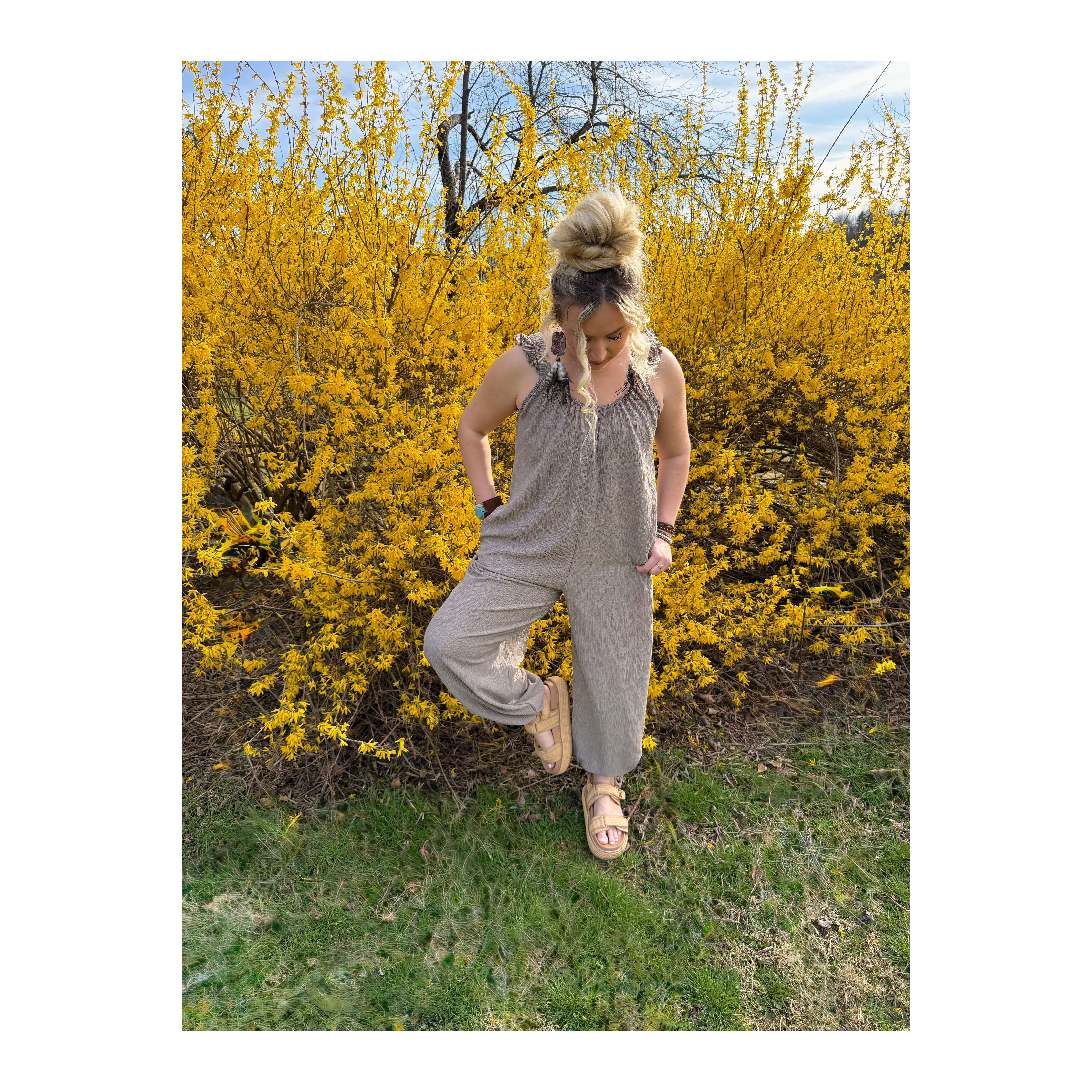 Wildflower Ruffle Jumpsuit