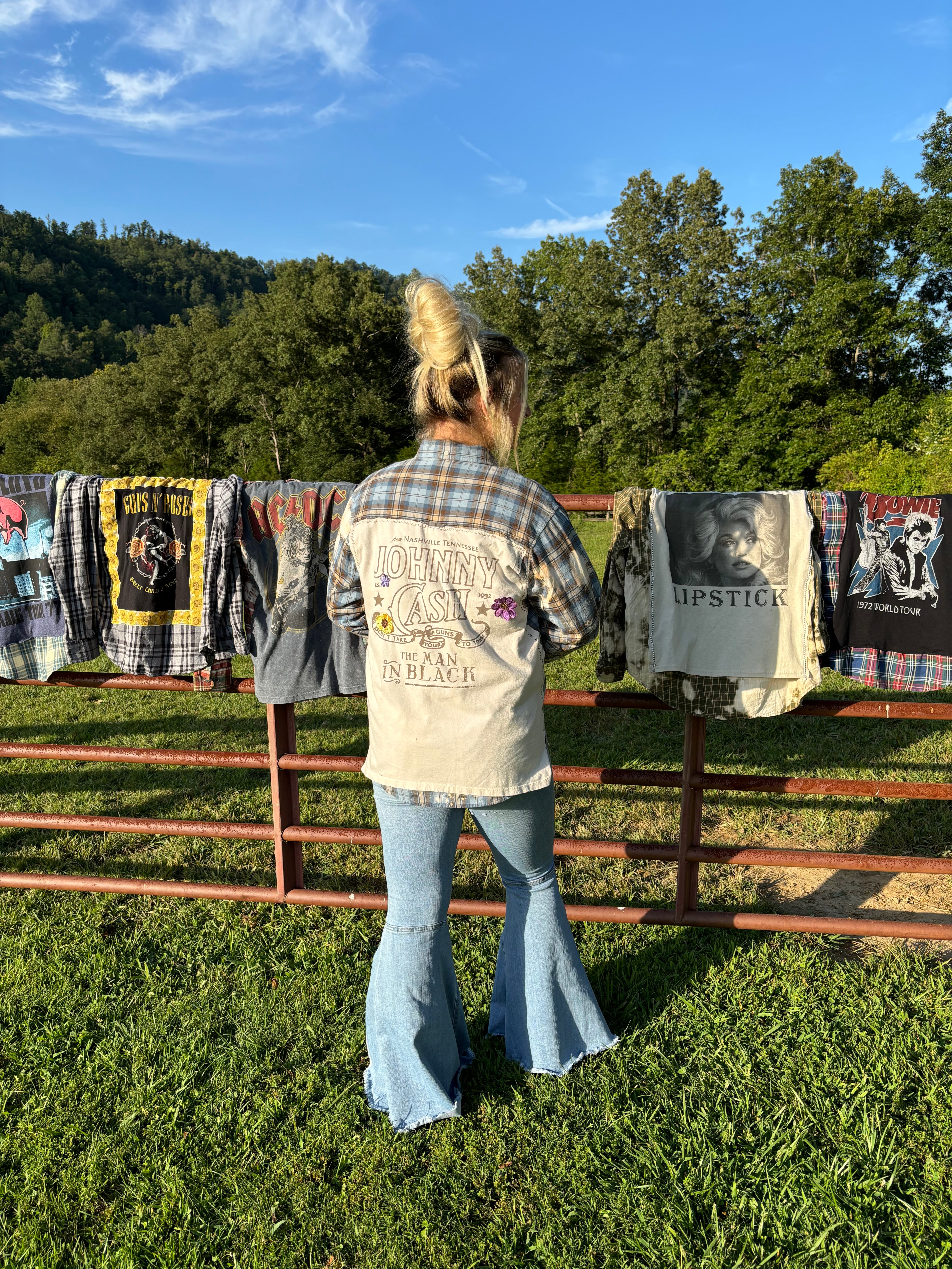 Johnny Cash (added flowers)