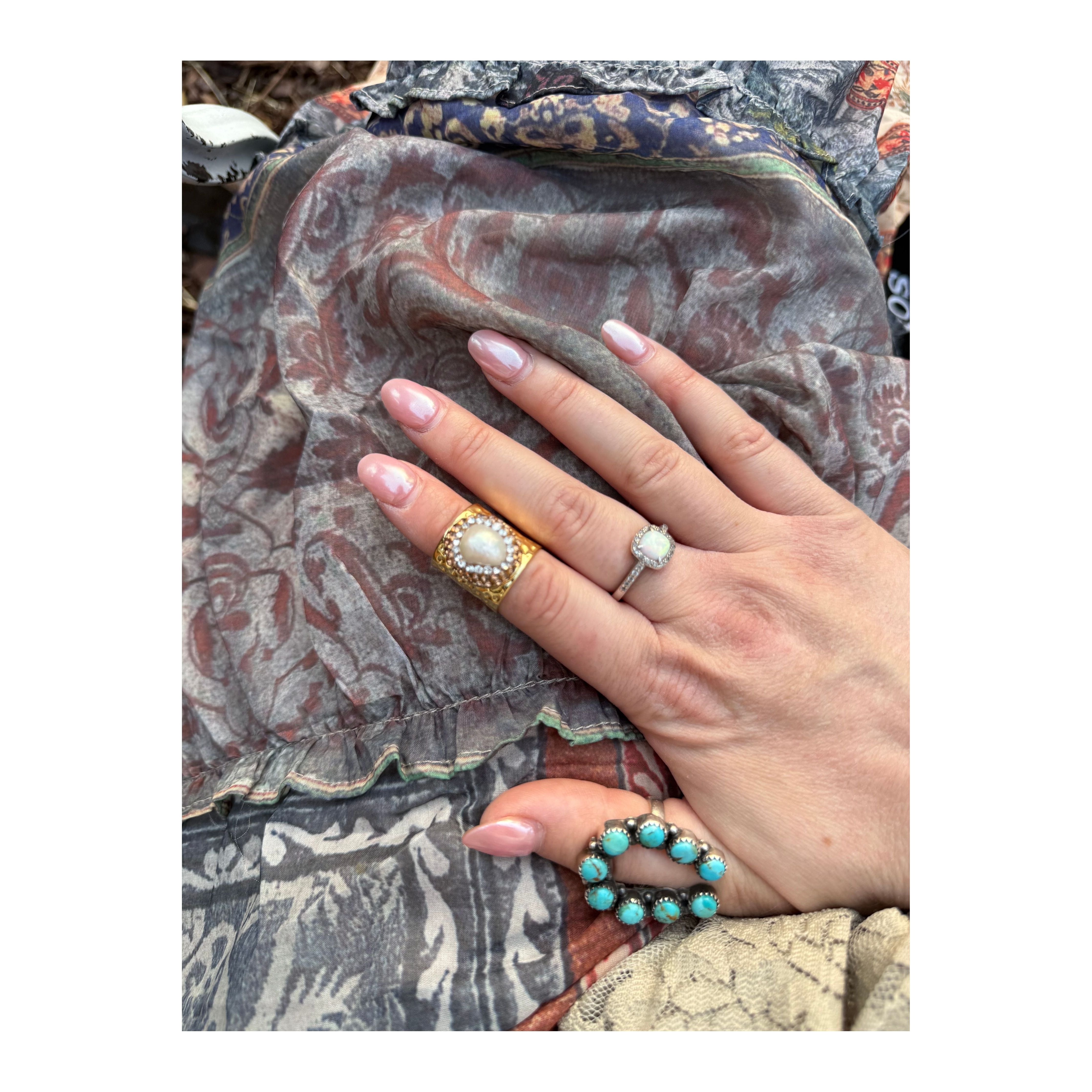 Freshwater Pearl Cuff Ring