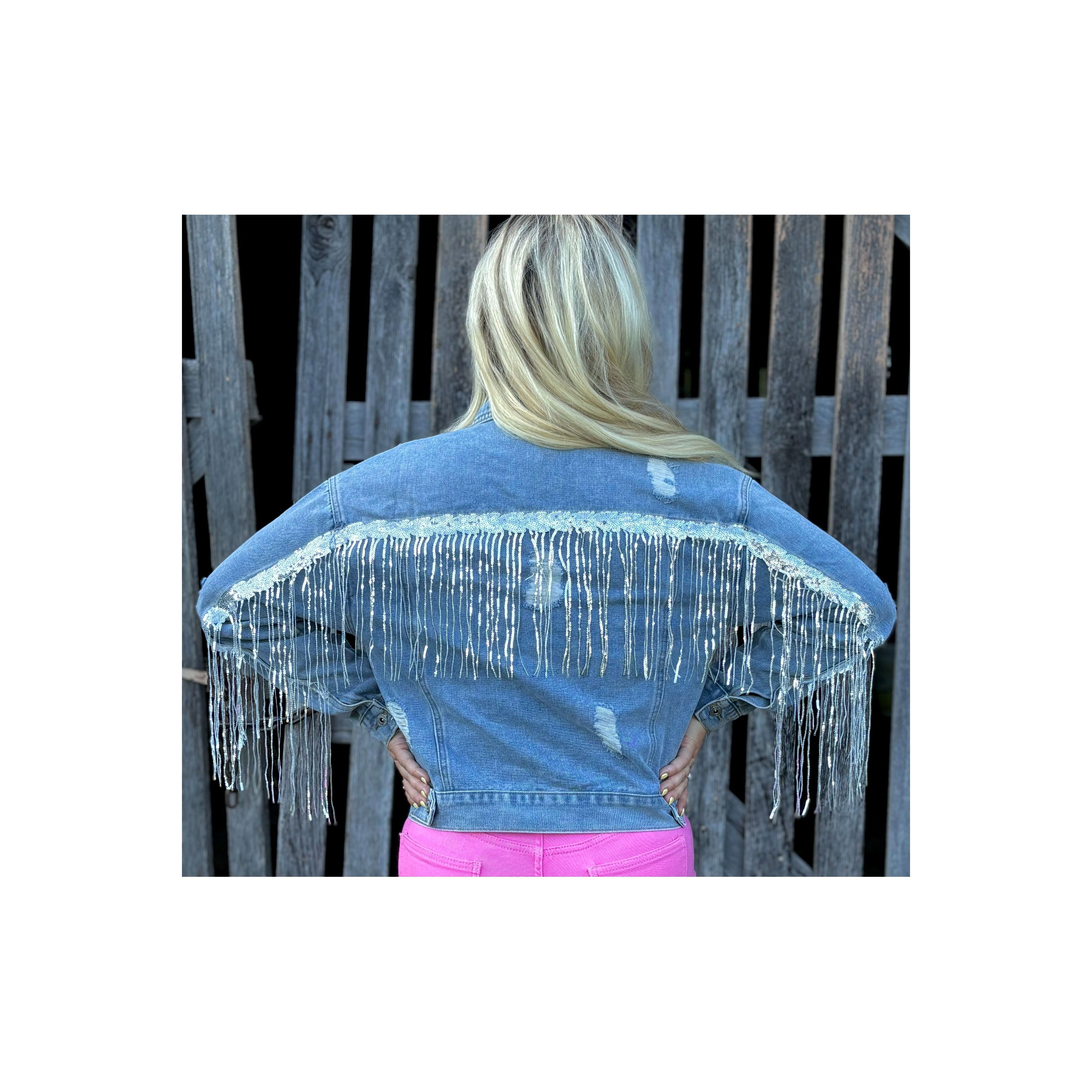 Raya Rhinestone Jacket