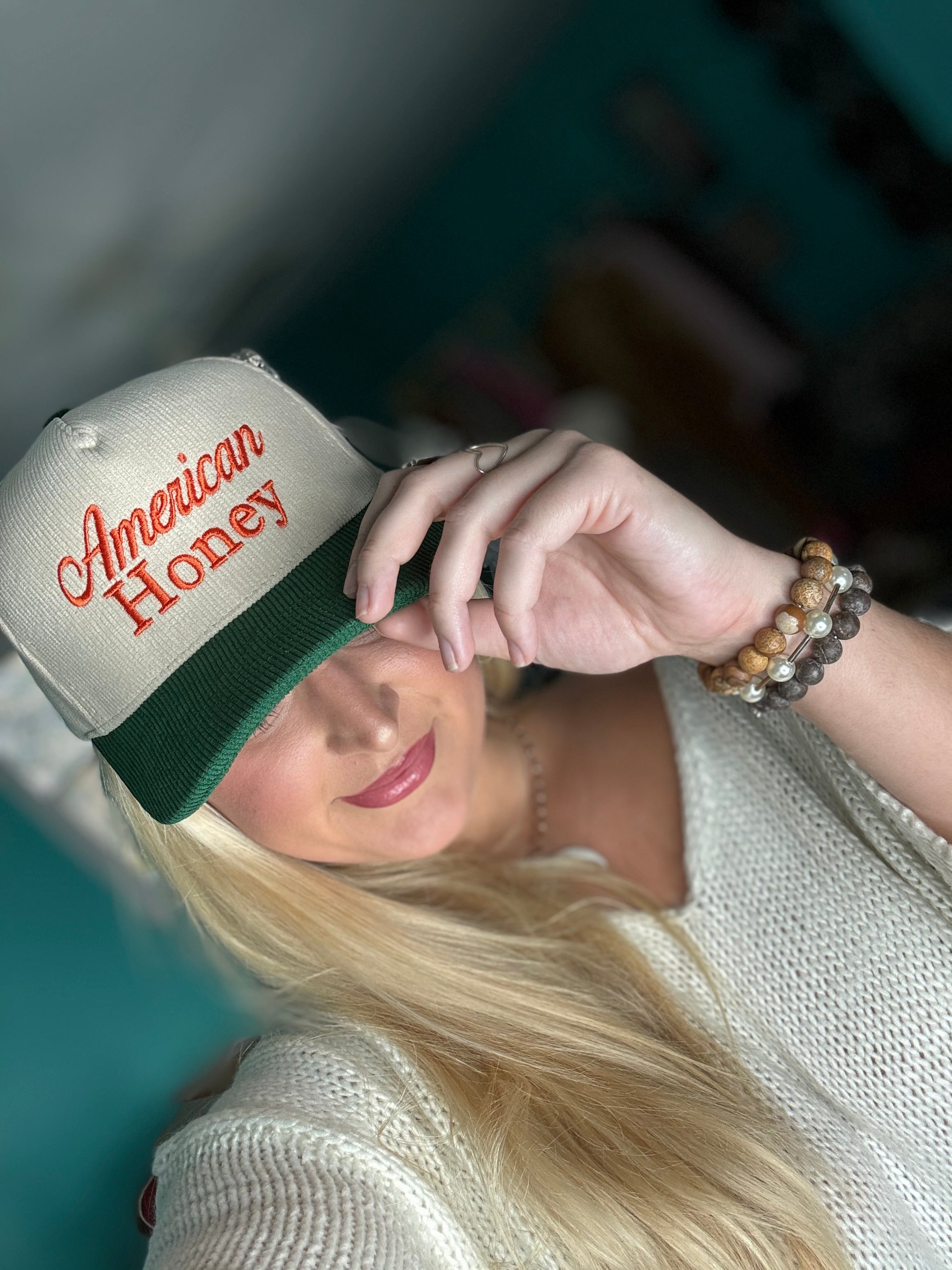 American Honey Corduroy Cap