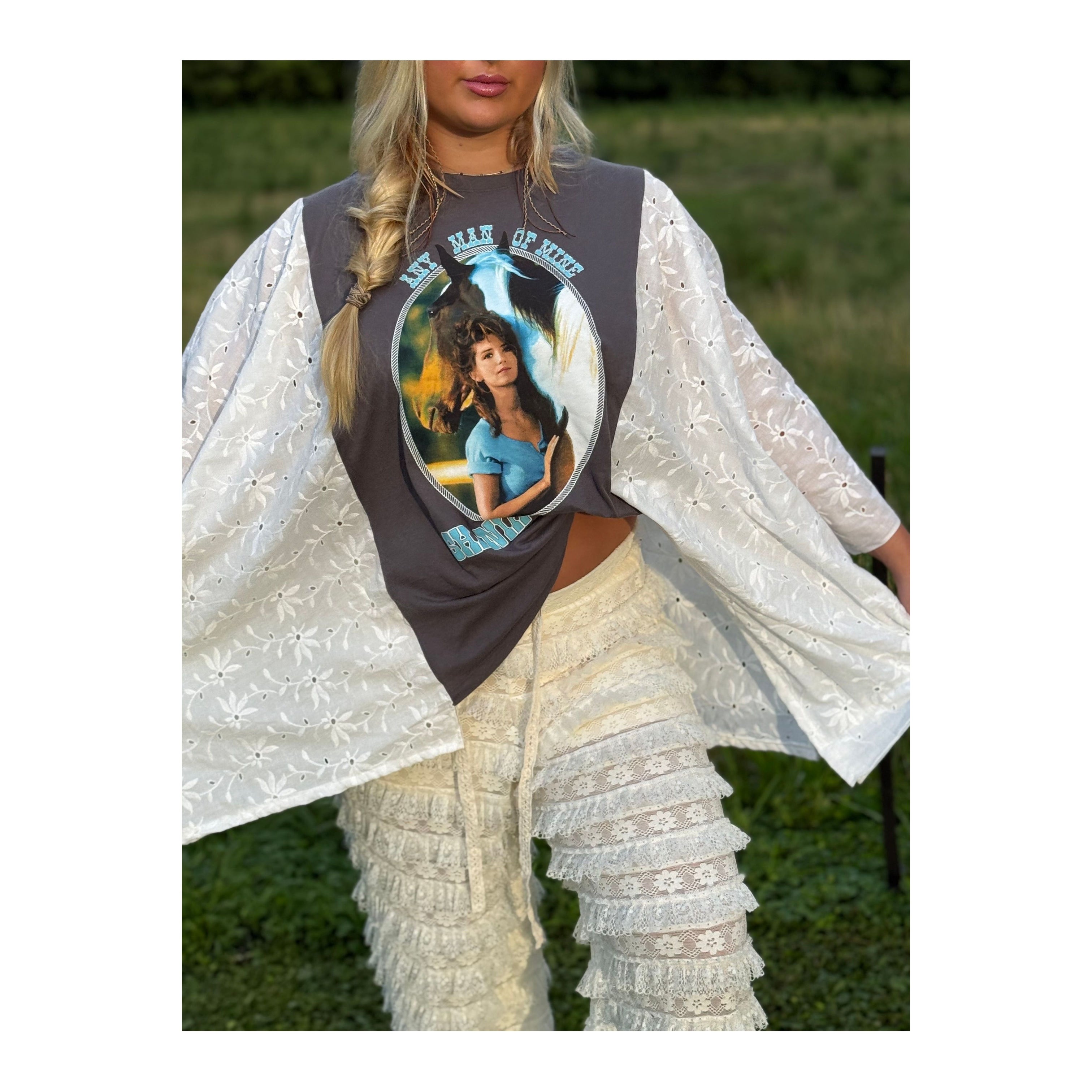Shania Twain Upcycled Tee