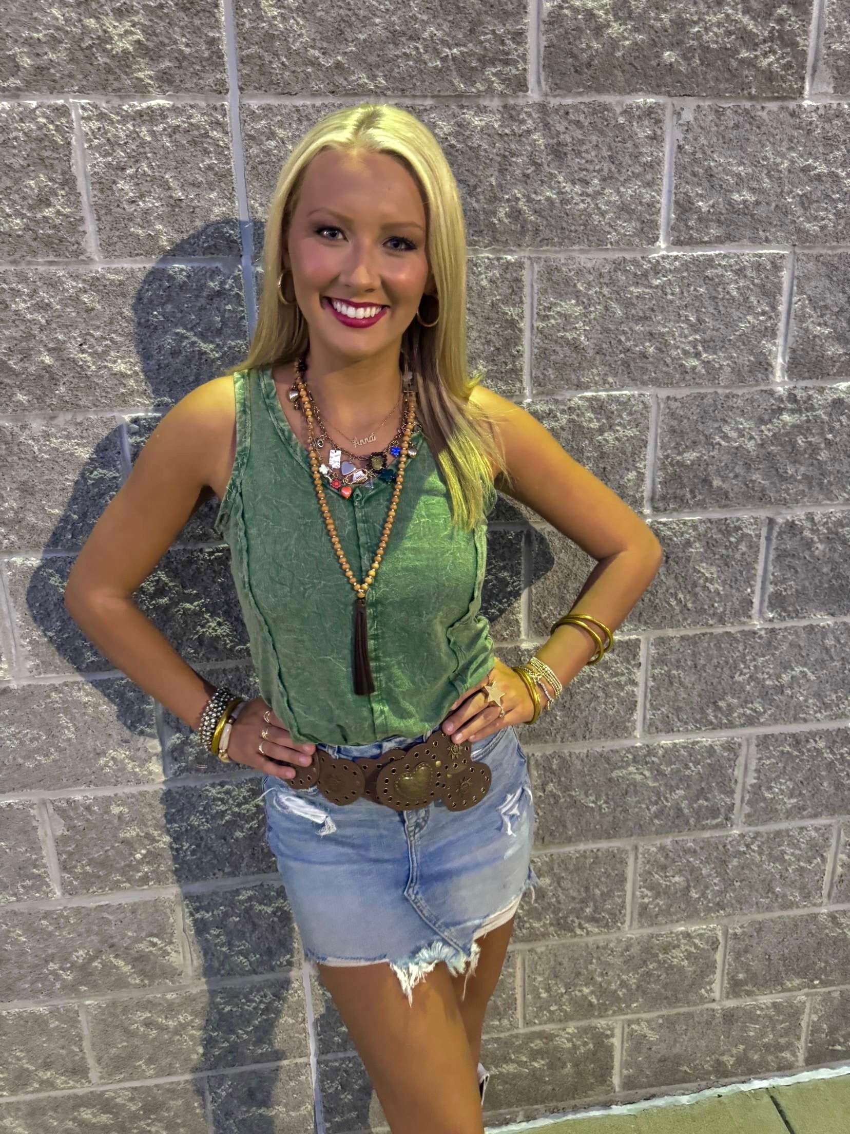 Green Goddess Zenana Tank