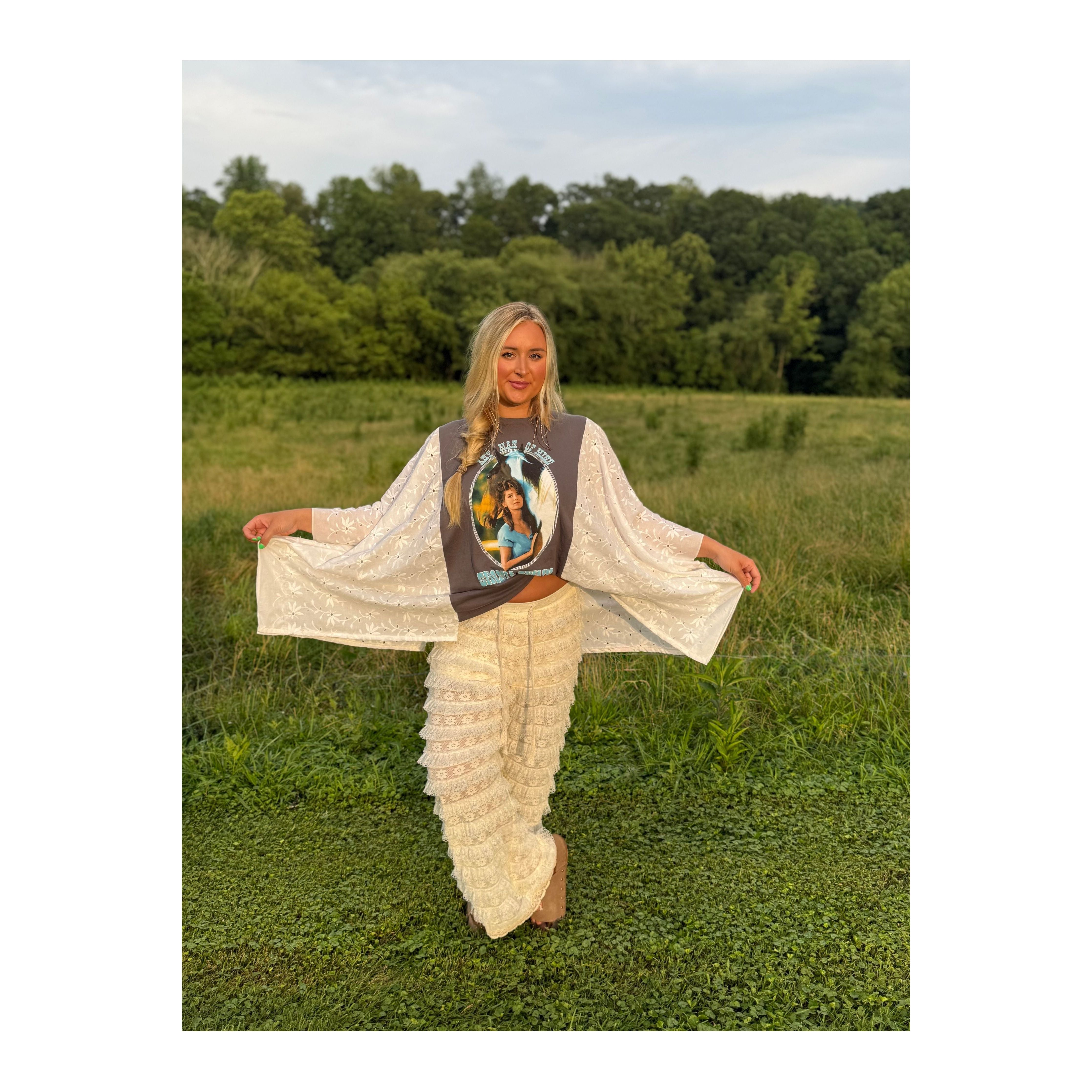 Shania Twain Upcycled Tee