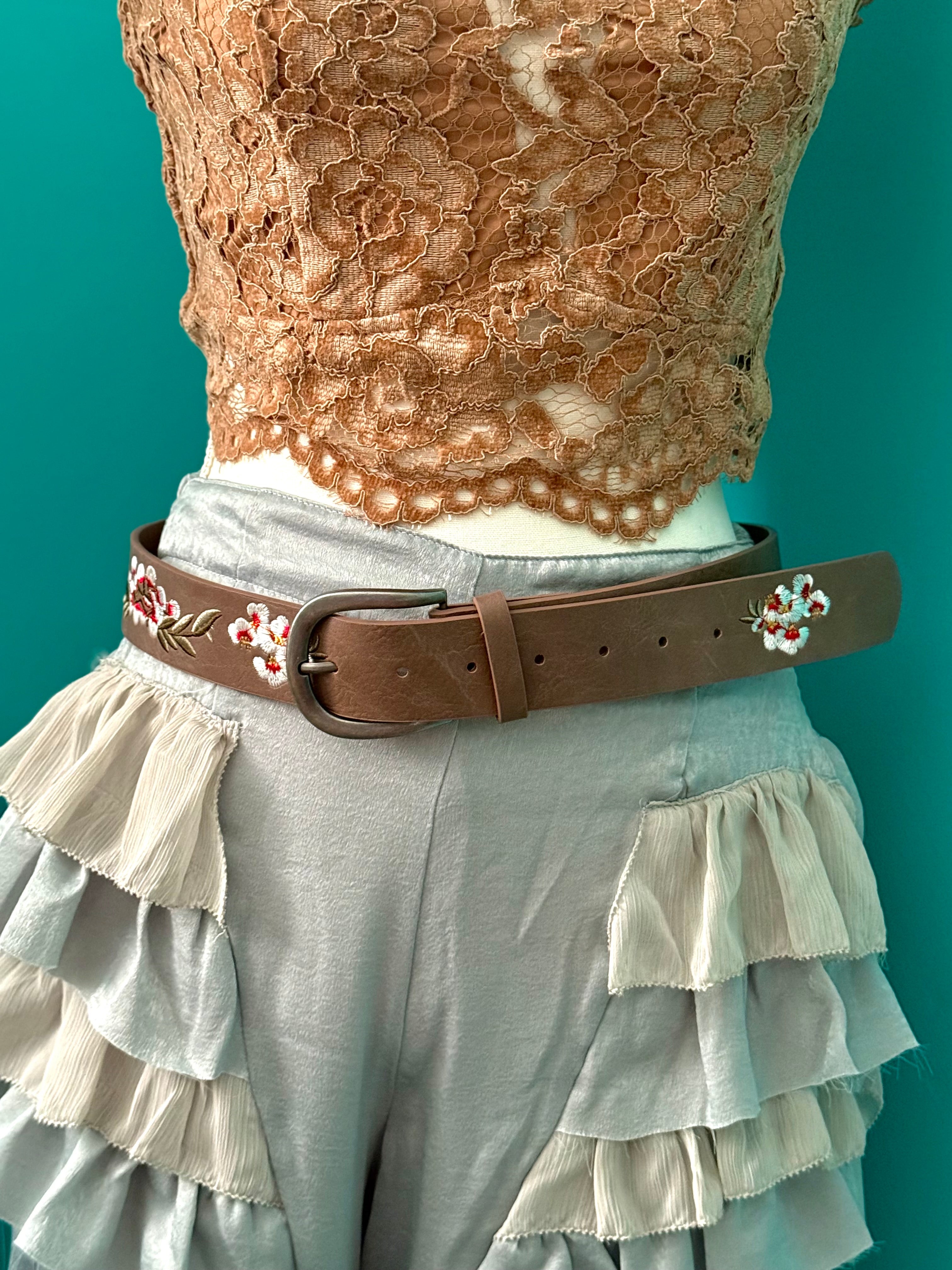 Wildflower Stitch Belt