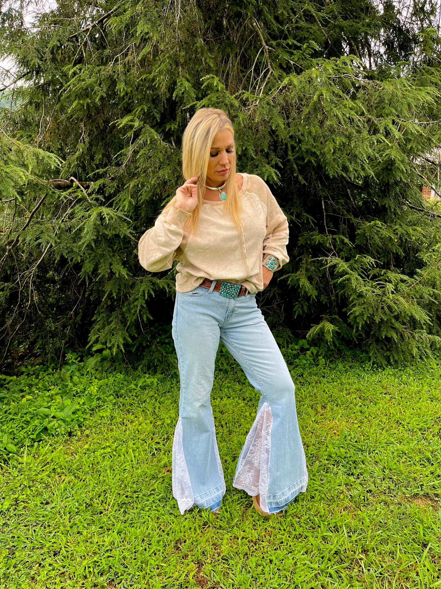 Lace BellBottoms