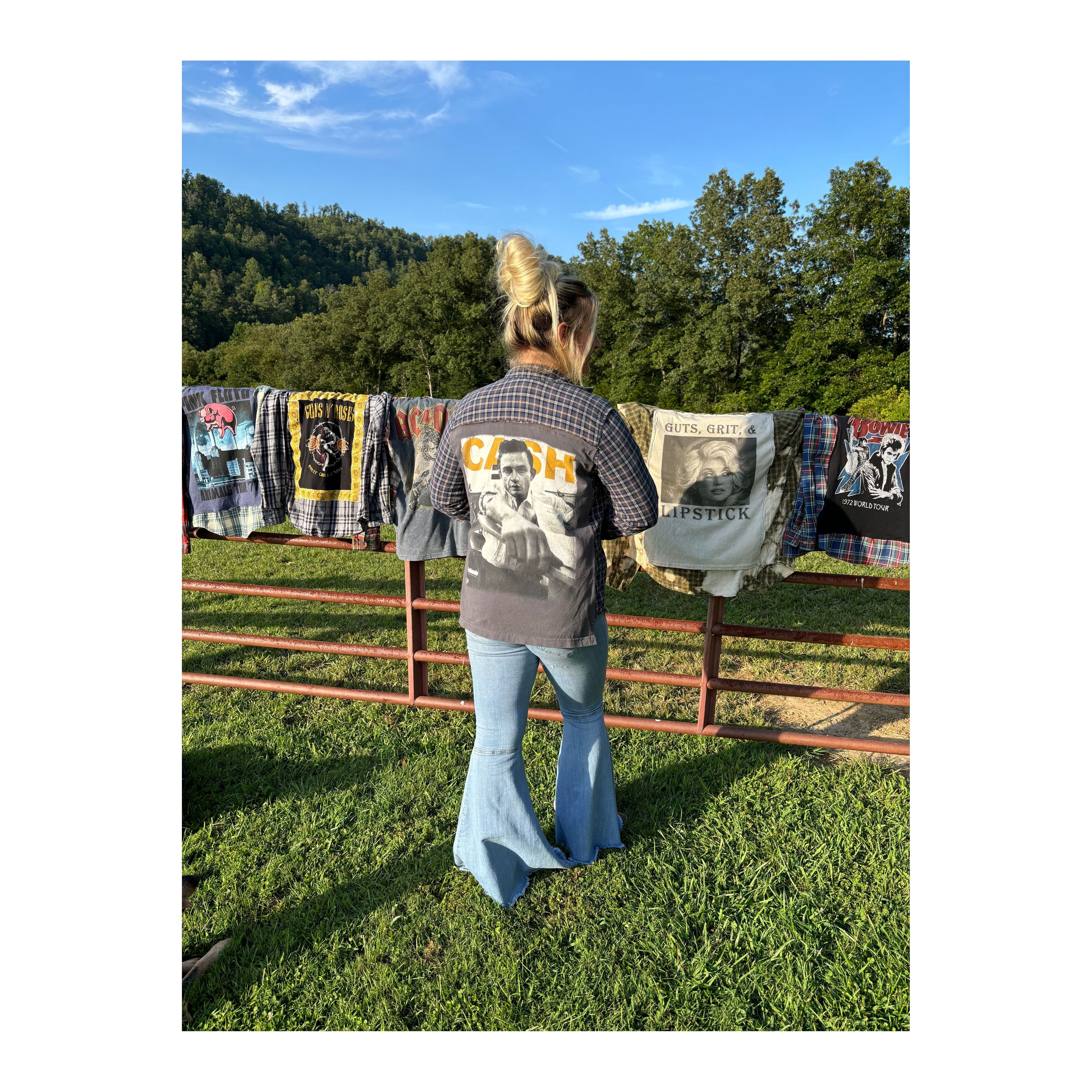 Johnny Cash Flannel