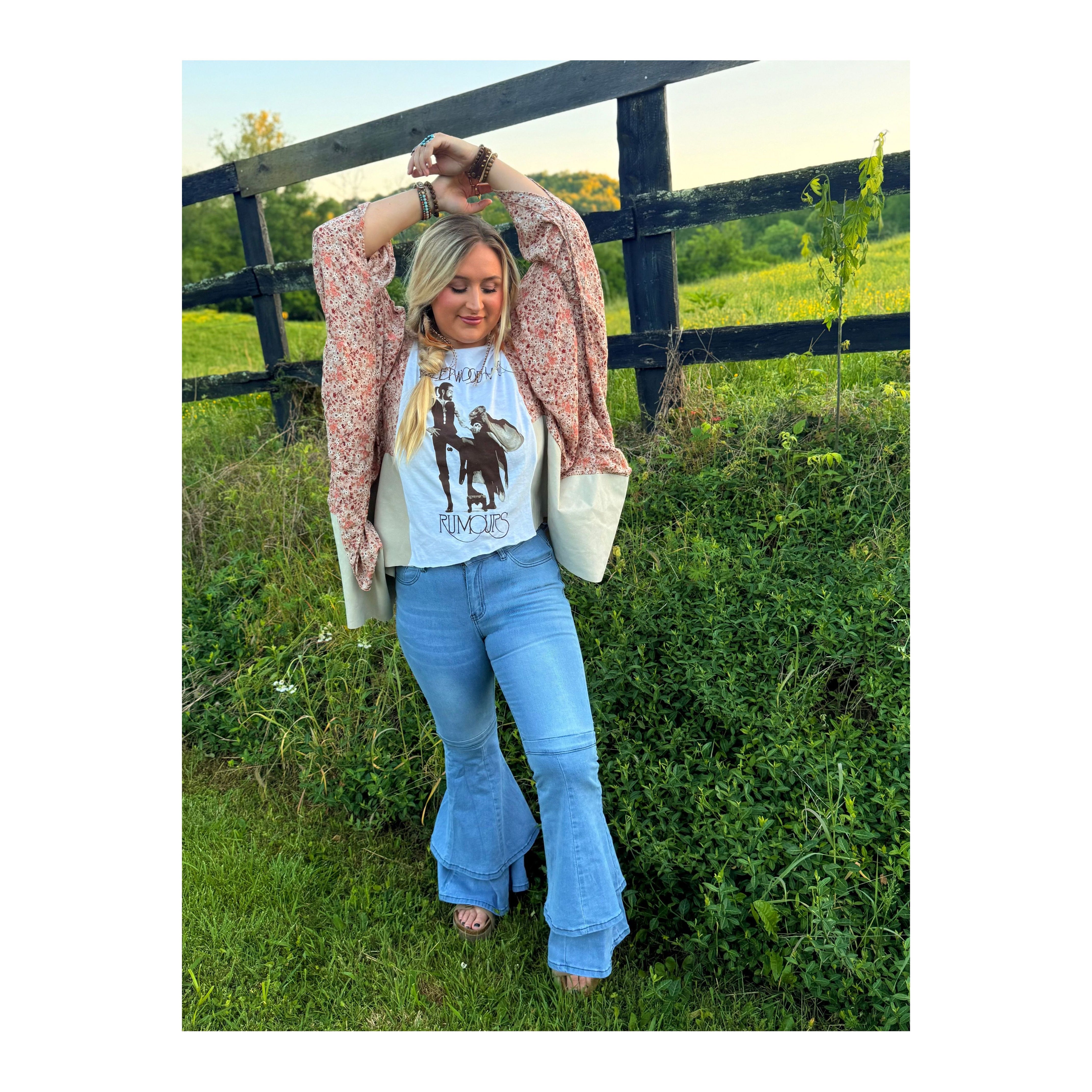 Fleetwood Mac Upcycled Tee