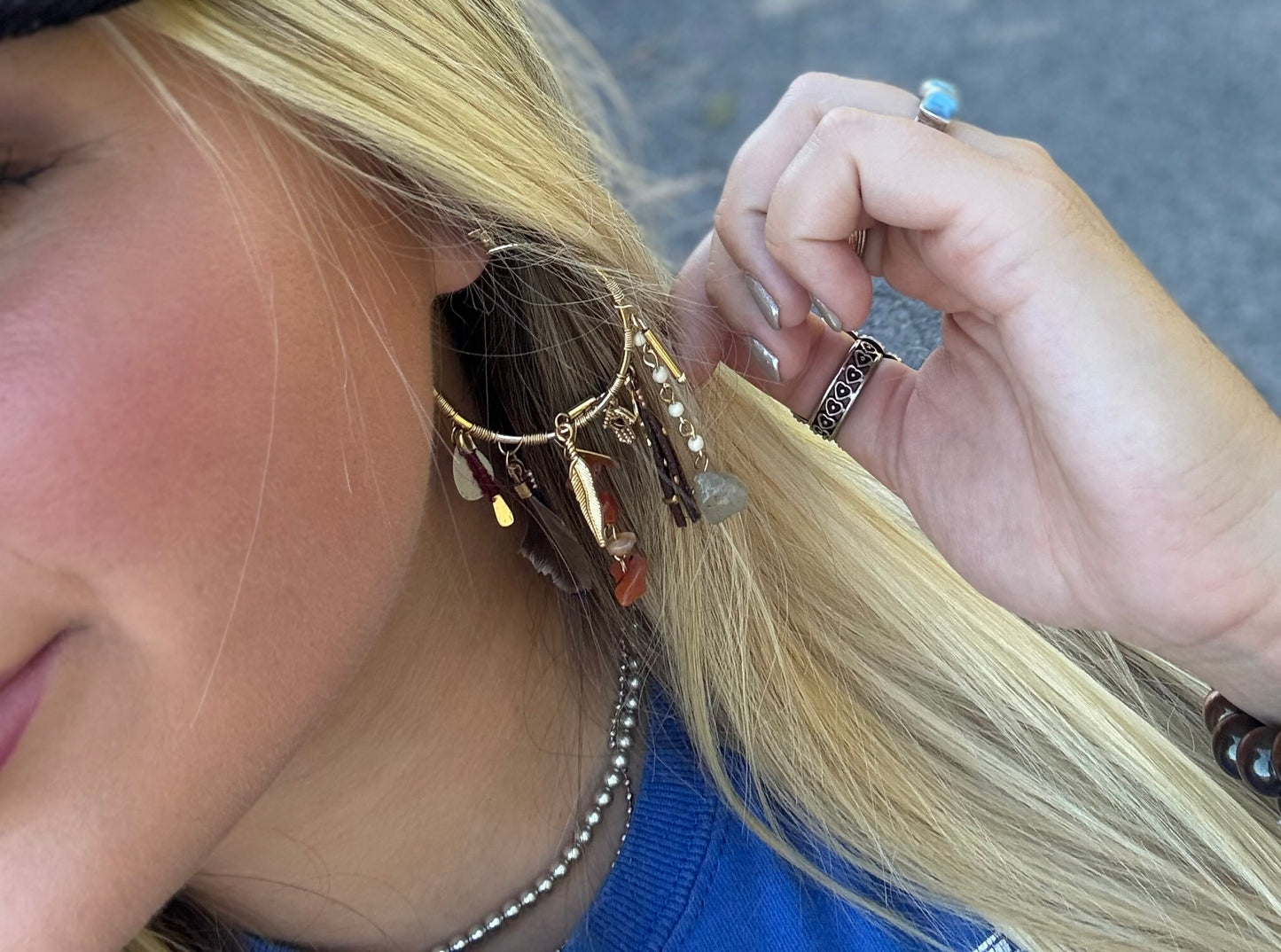 Full of Fun Hoop Earring