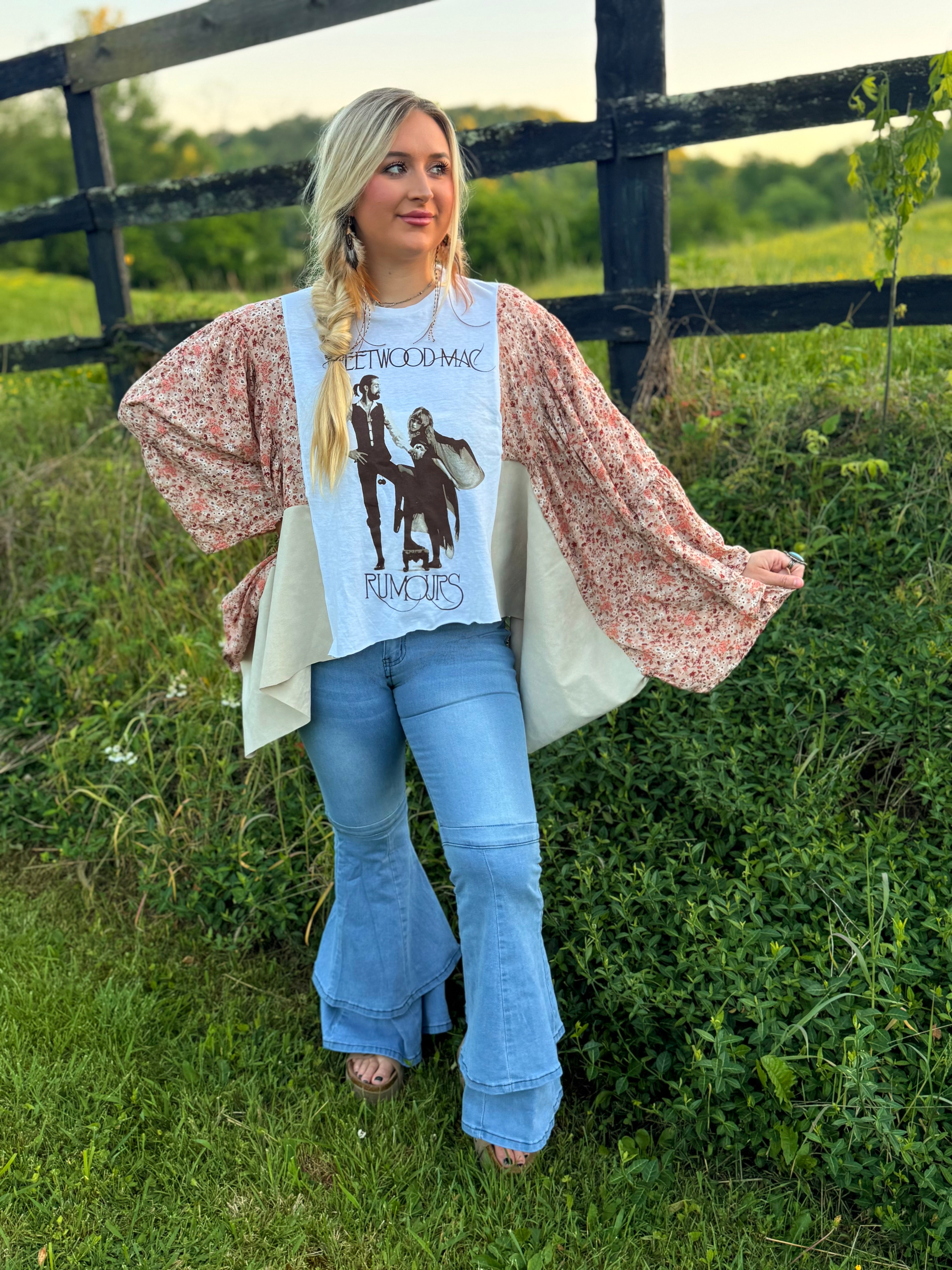 Fleetwood Mac Upcycled Tee