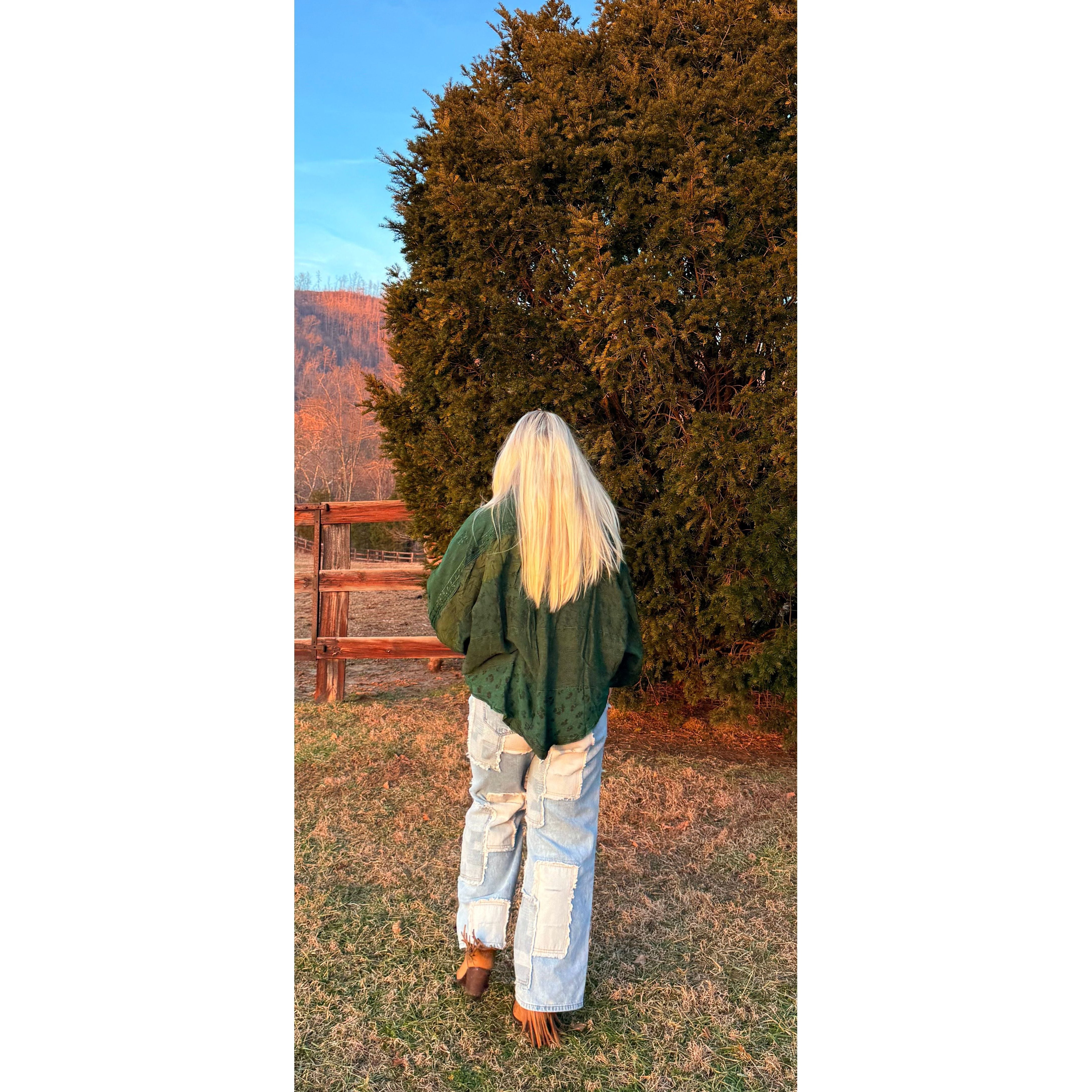 POL: Happy Life Patchwork Jean