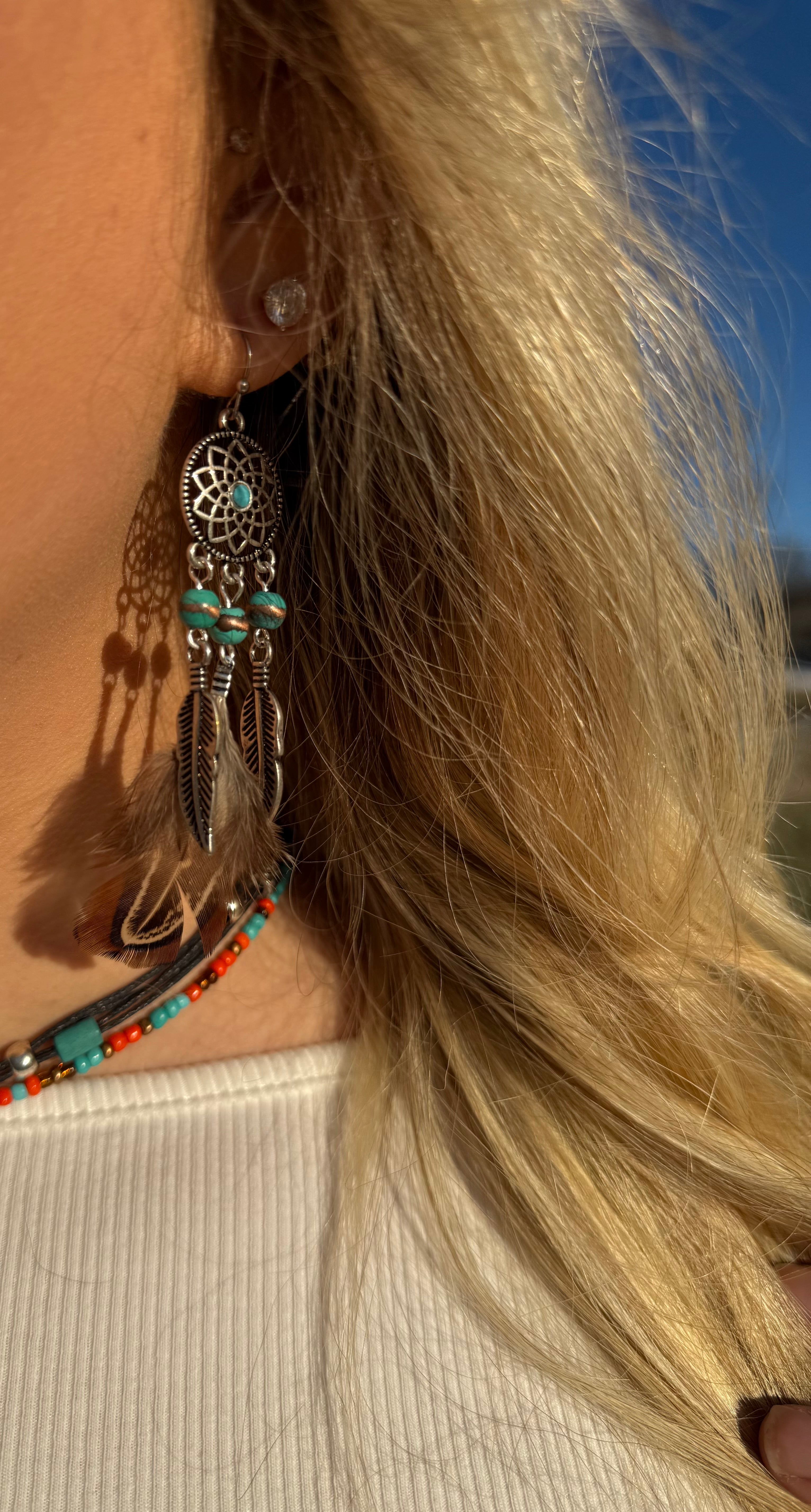 Dream Catcher Earring