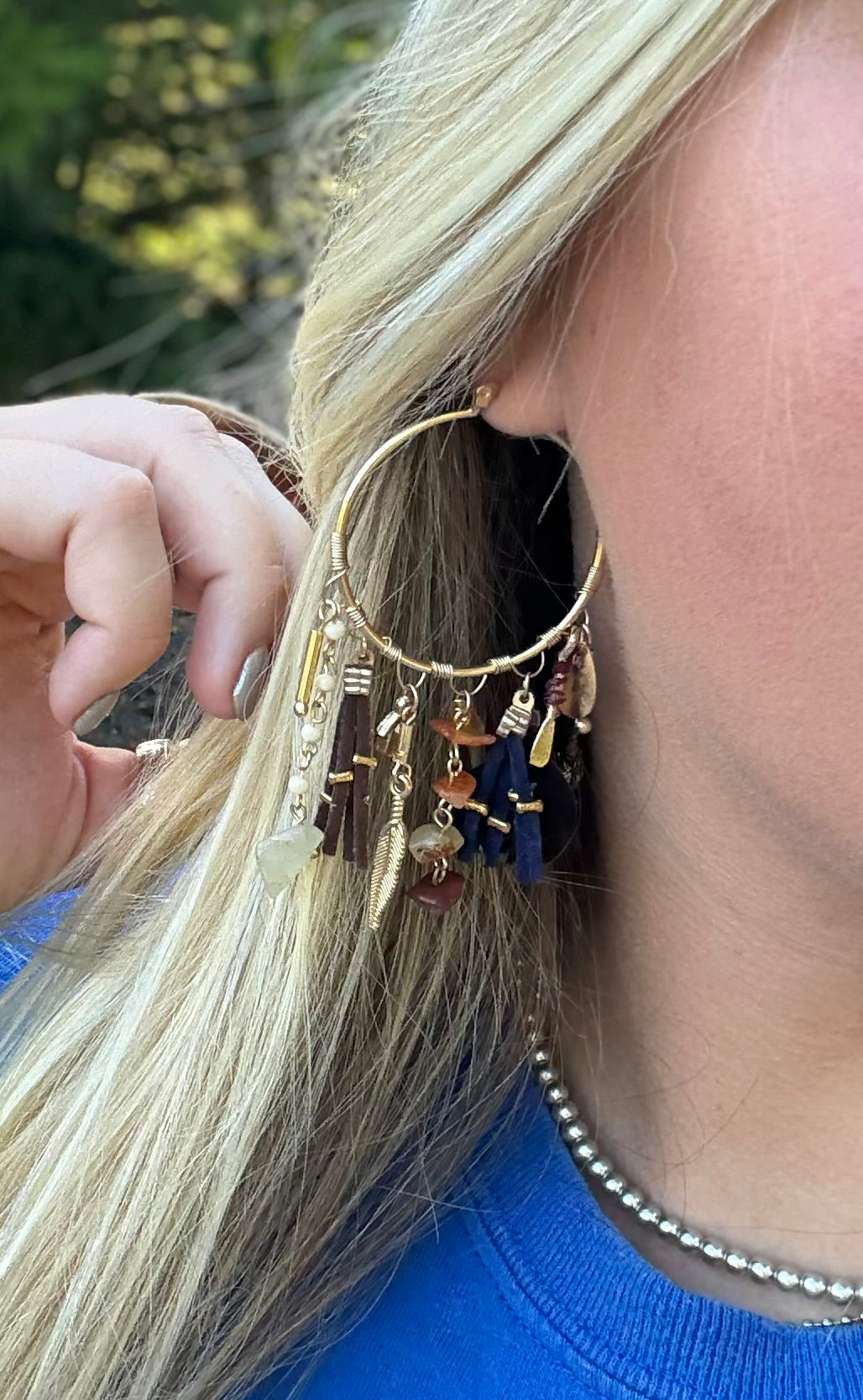 Full of Fun Hoop Earring