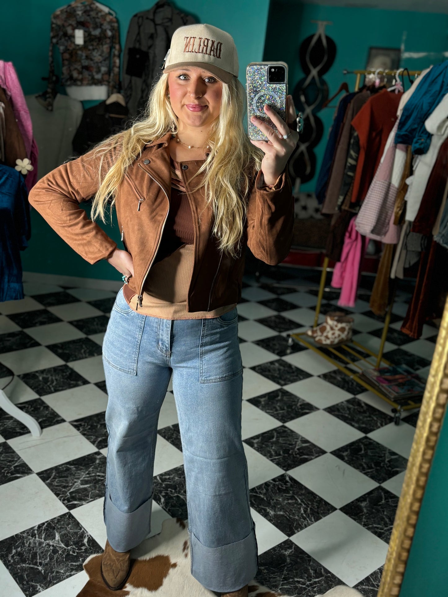 Tan Suede Jacket