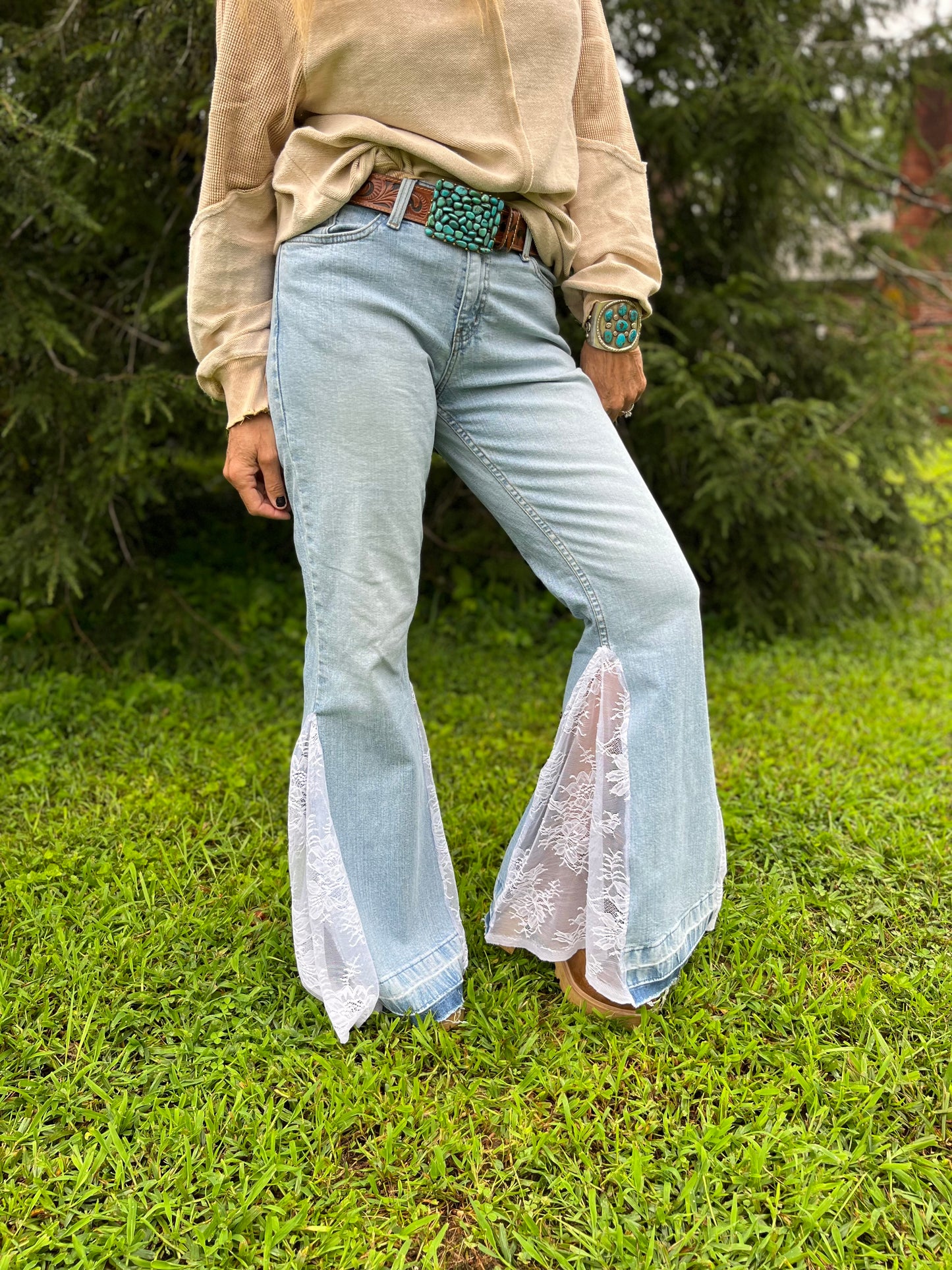 Lace BellBottoms
