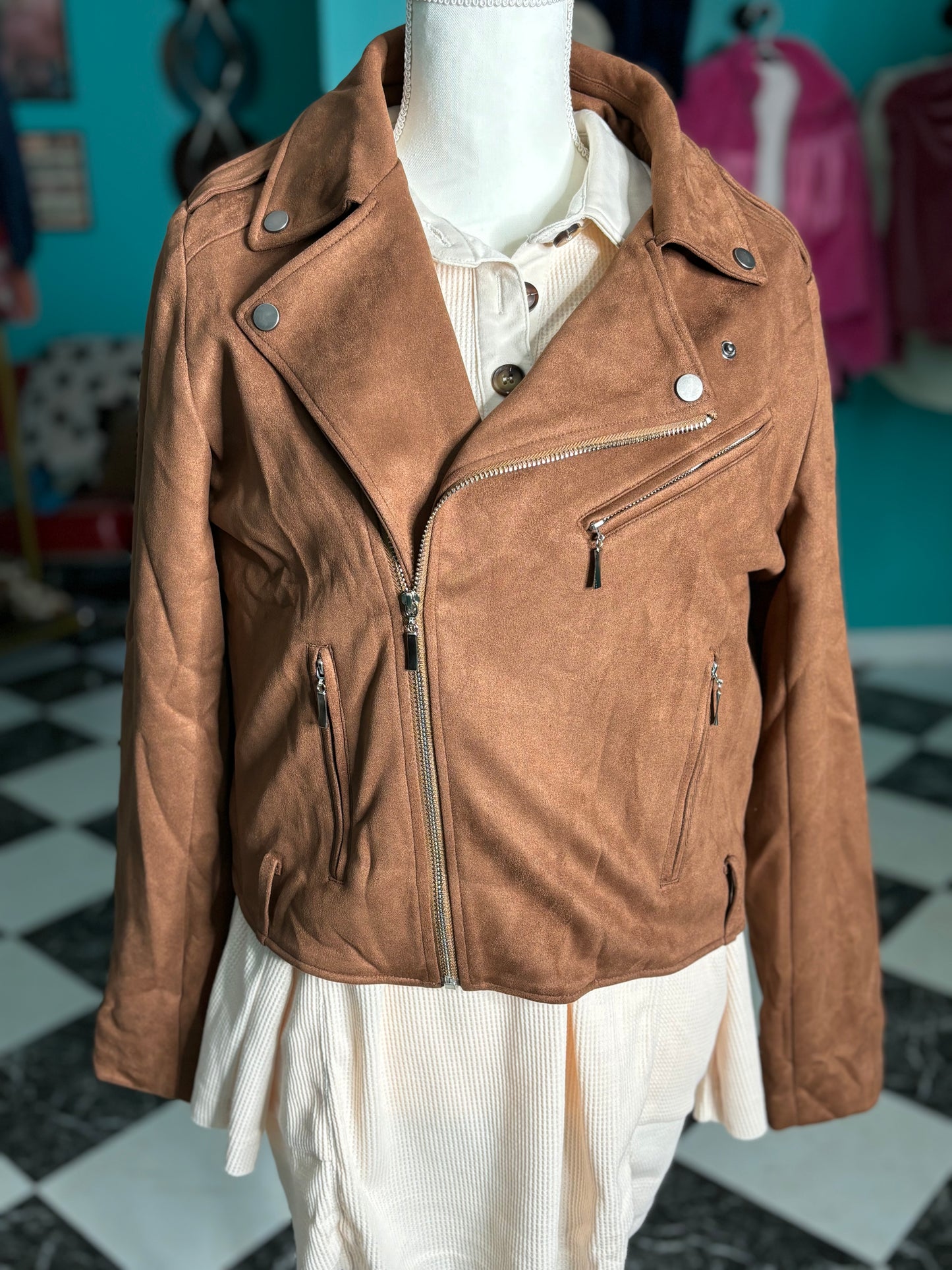Tan Suede Jacket