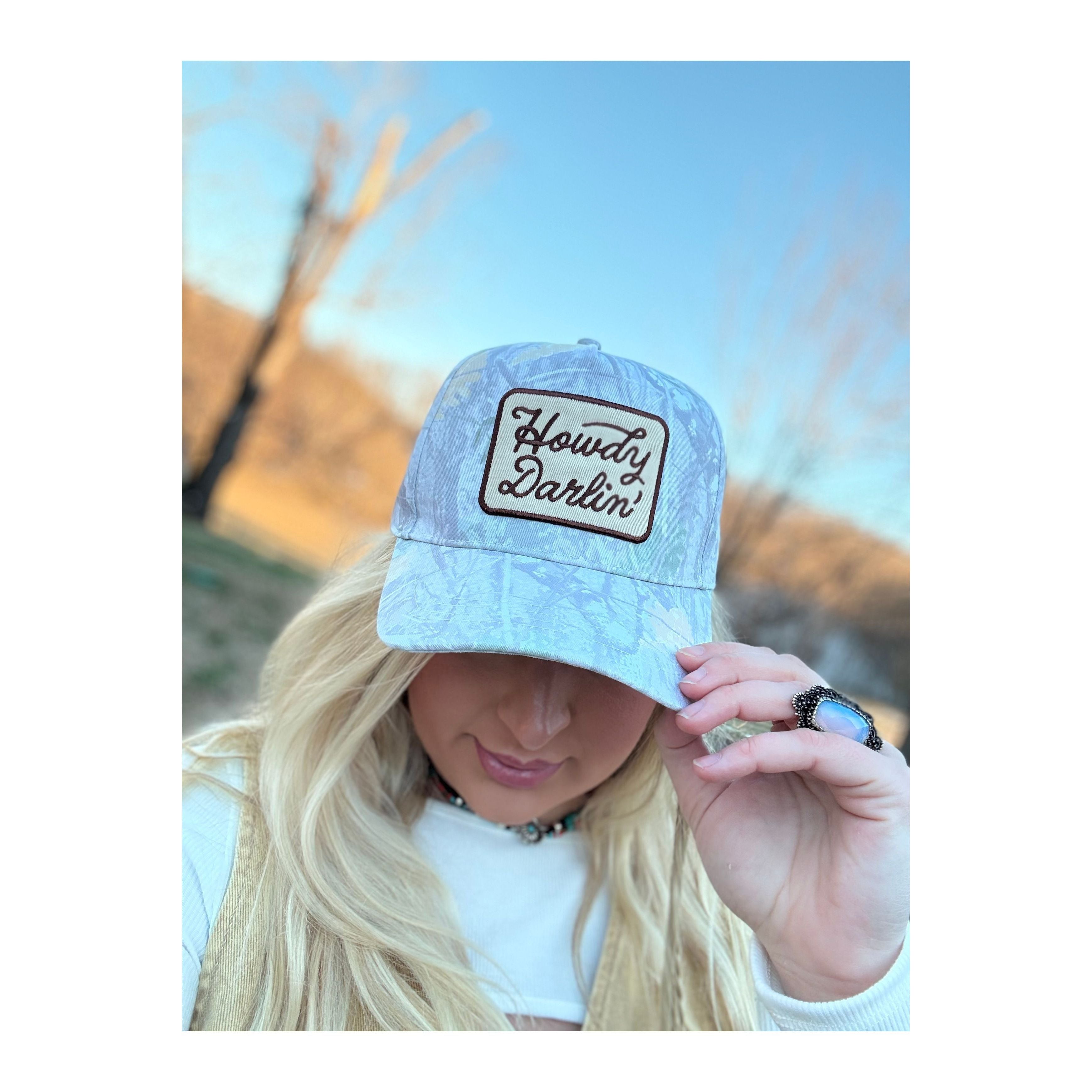 Howdy Darlin (white camo)
