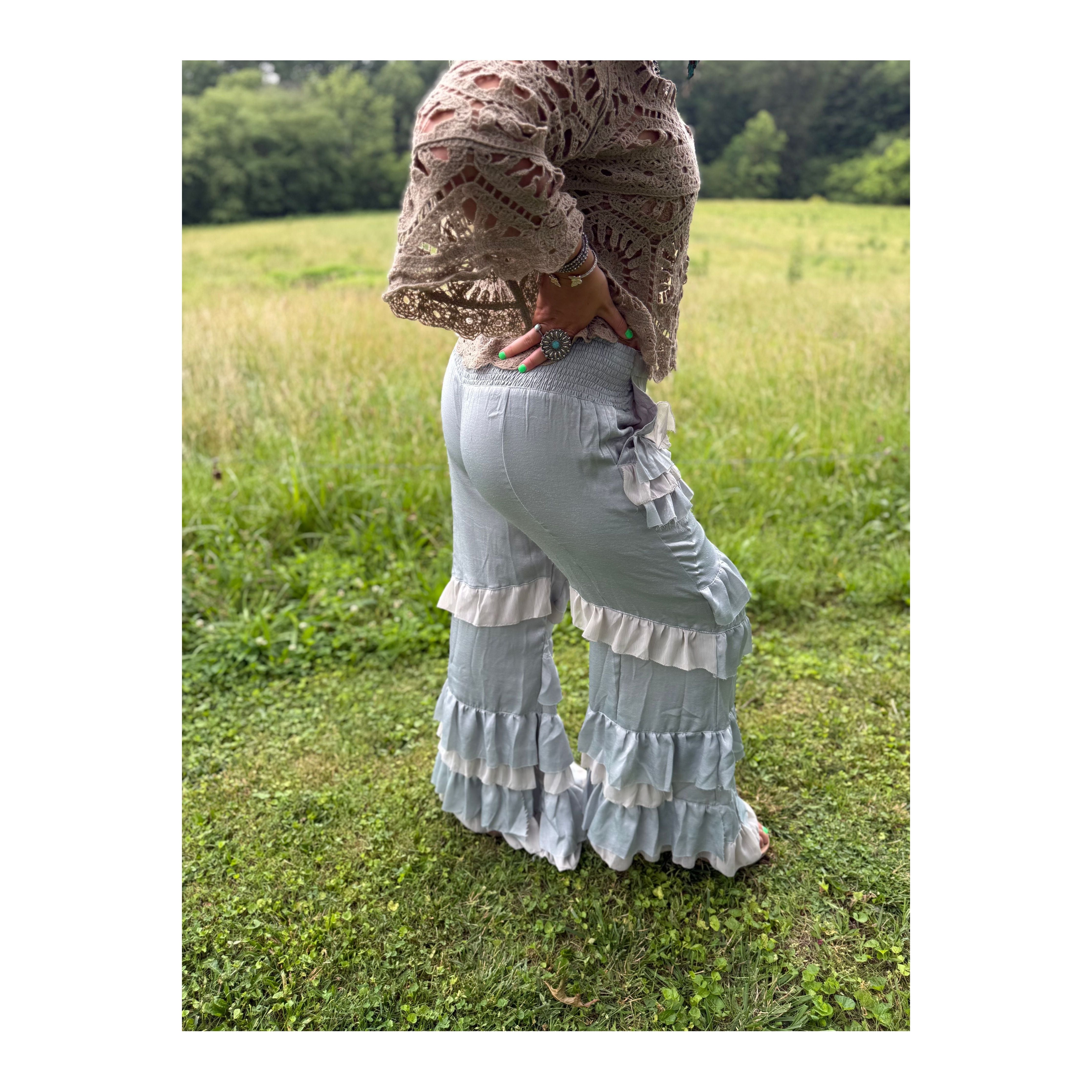 Oli & Hali: Tiered Ruffle Pant