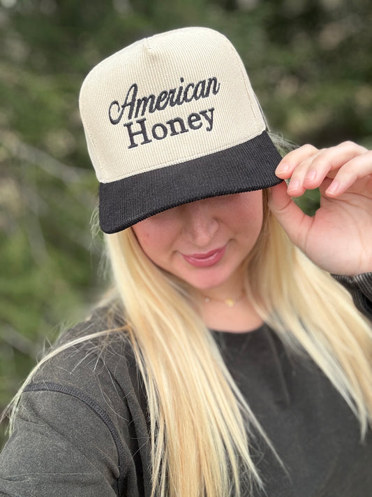 American Honey Cap (Black)