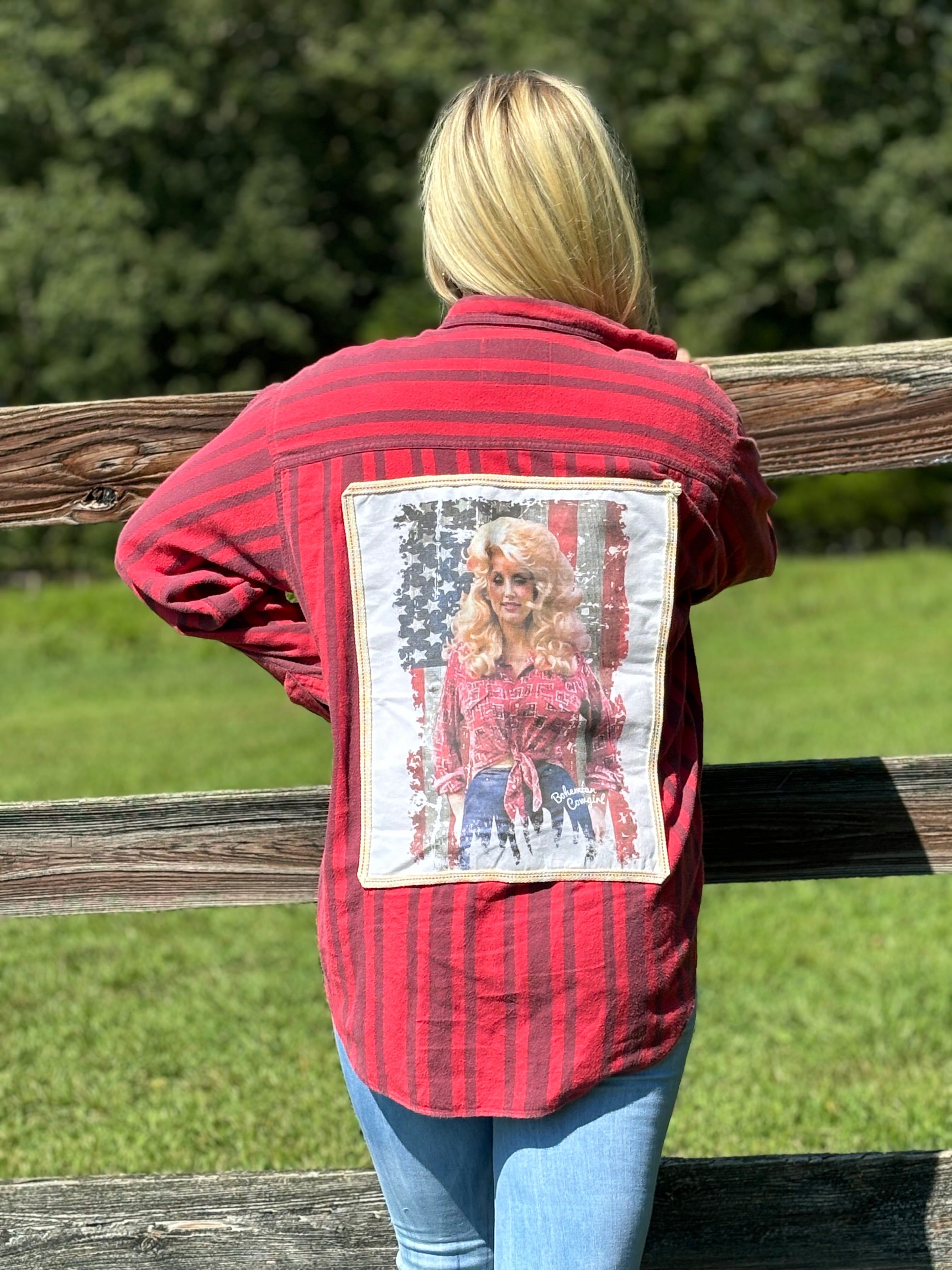 Red Dolly Flannel