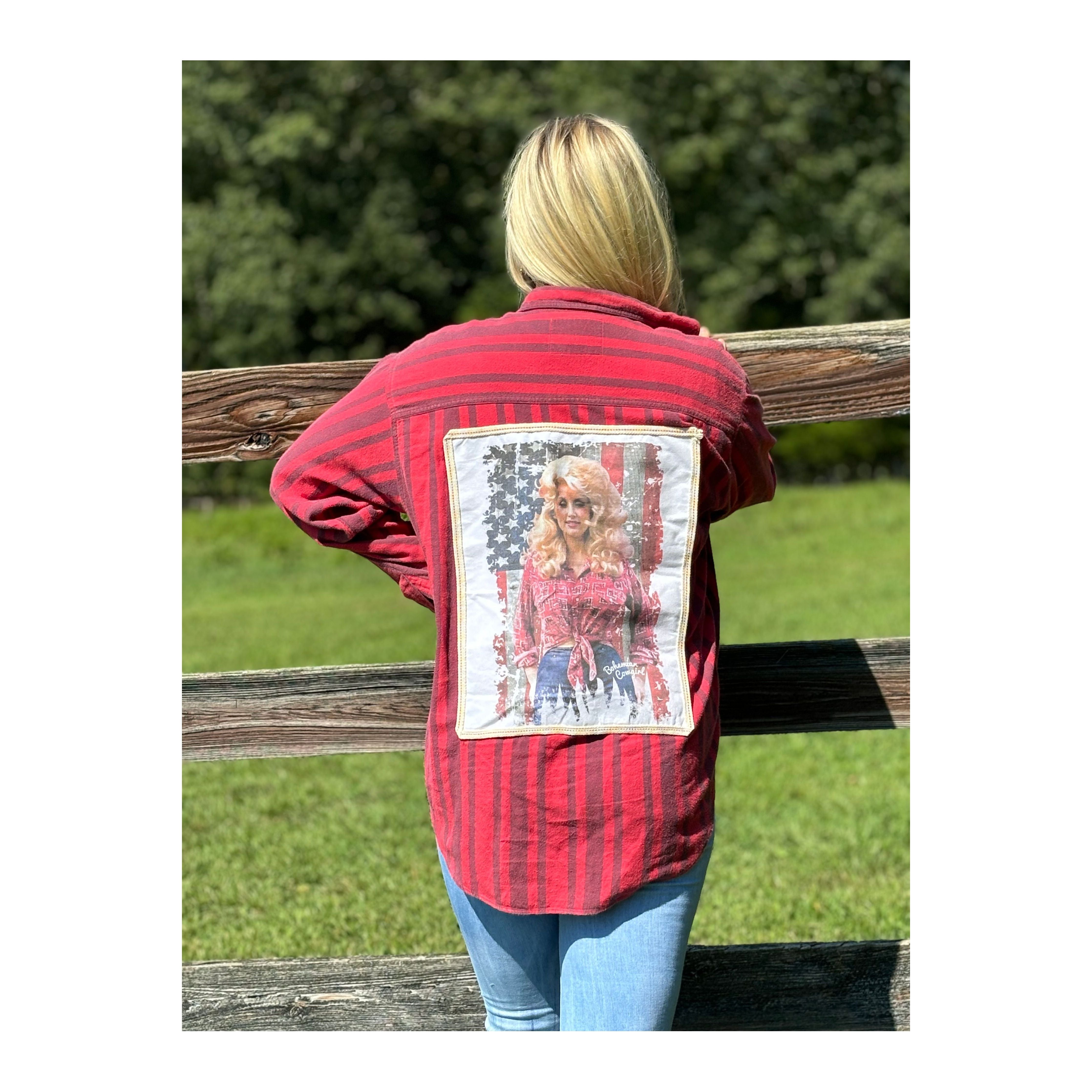 Red Dolly Flannel
