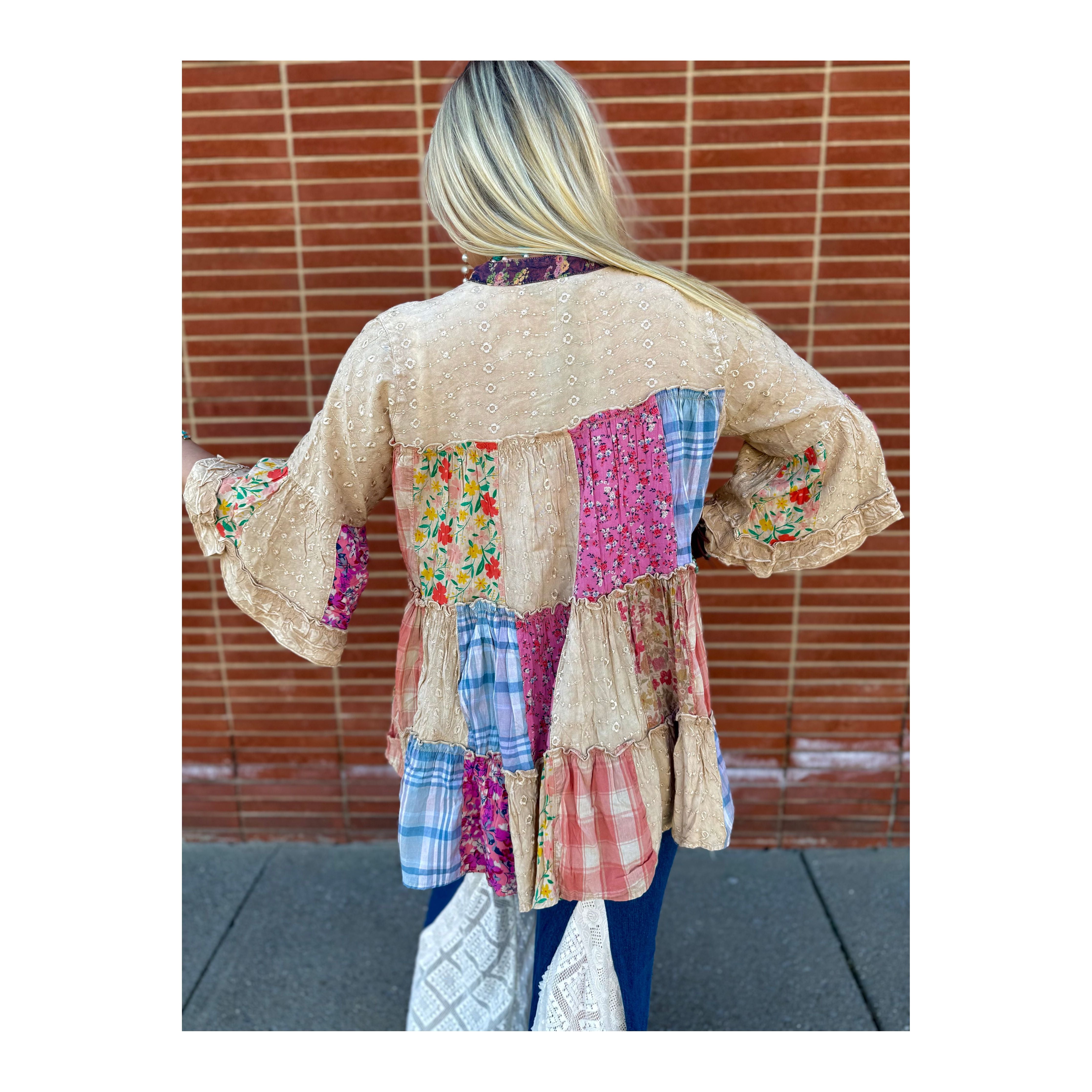 Happy Days Patchwork Top