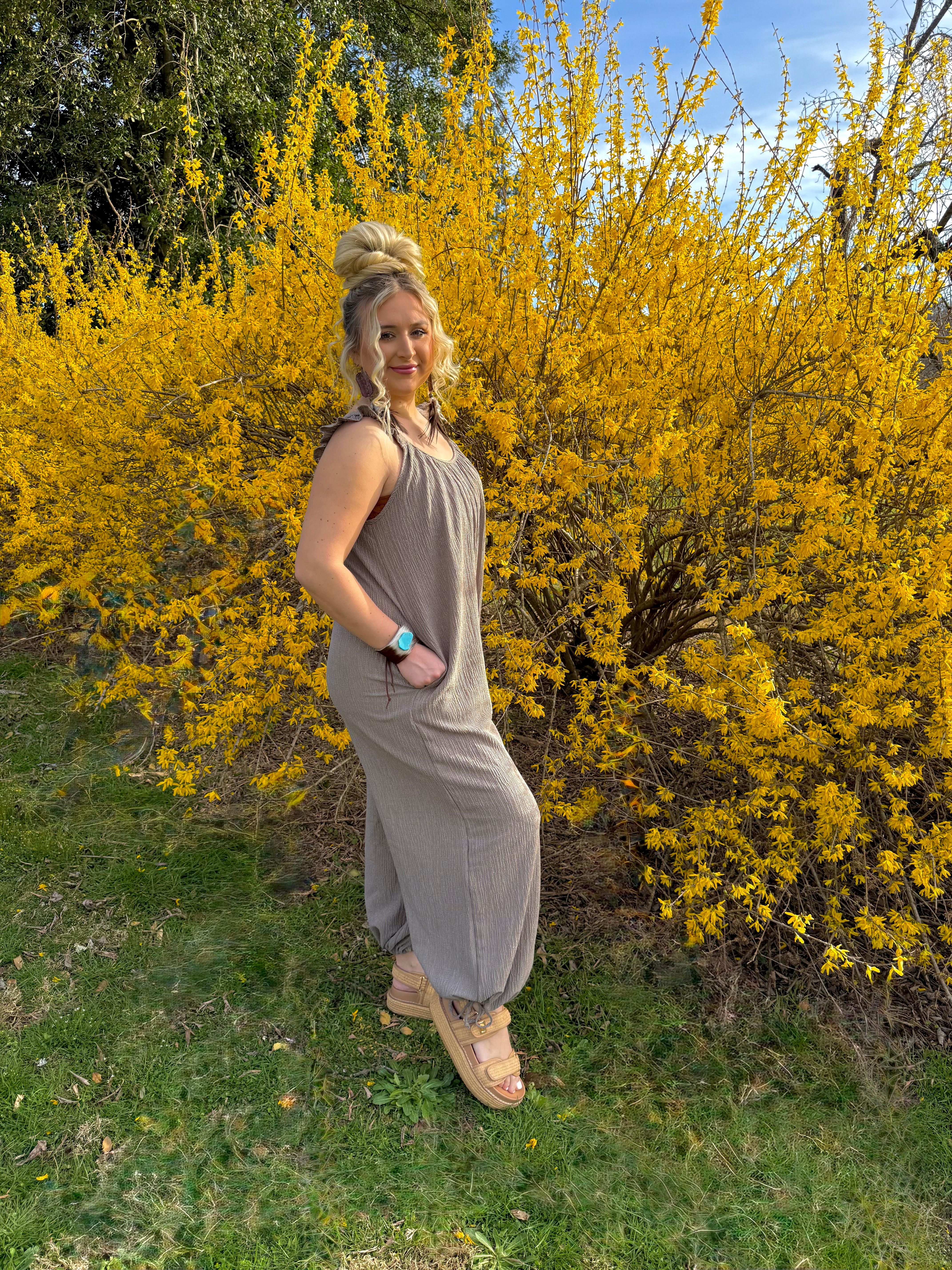 Wildflower Ruffle Jumpsuit