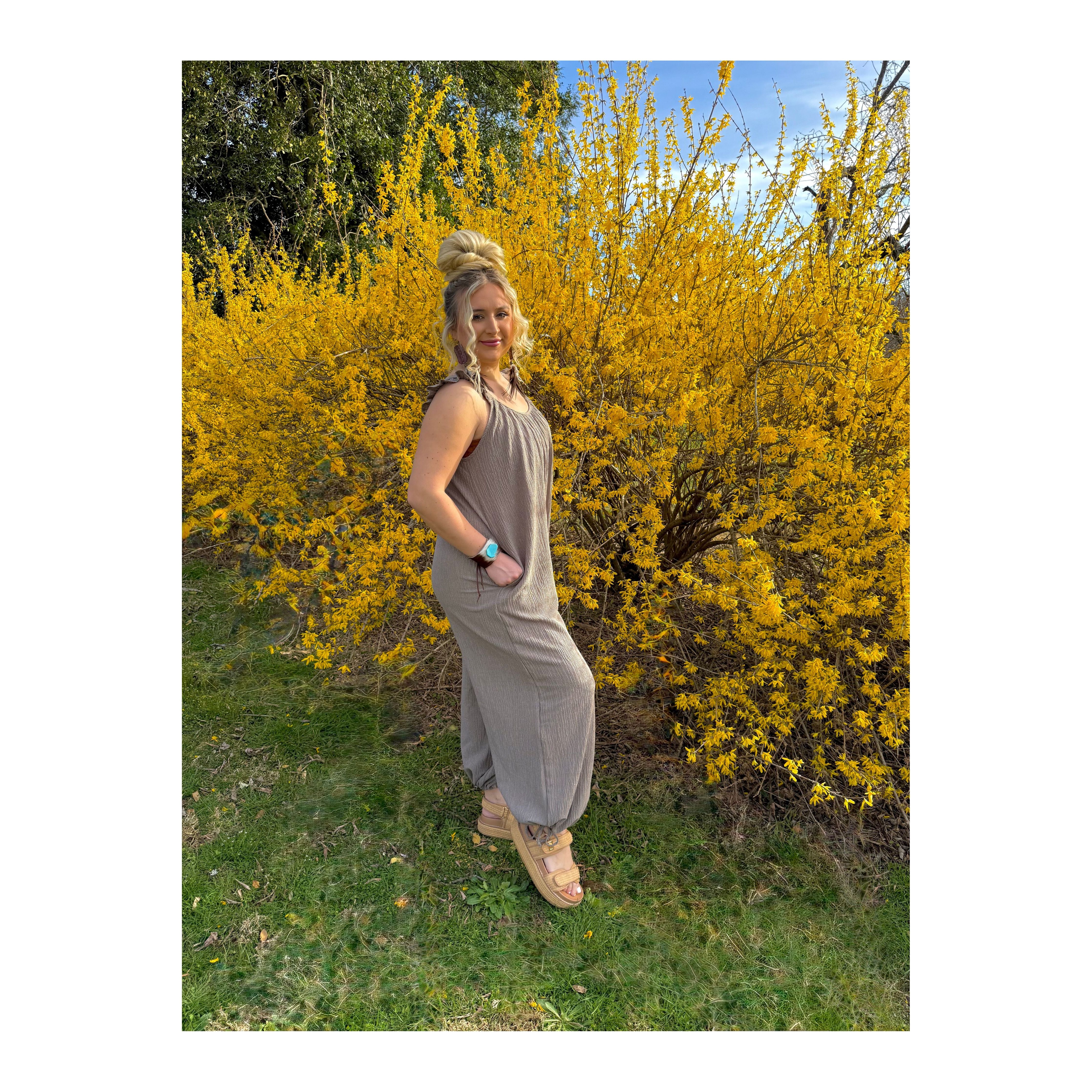 Wildflower Ruffle Jumpsuit