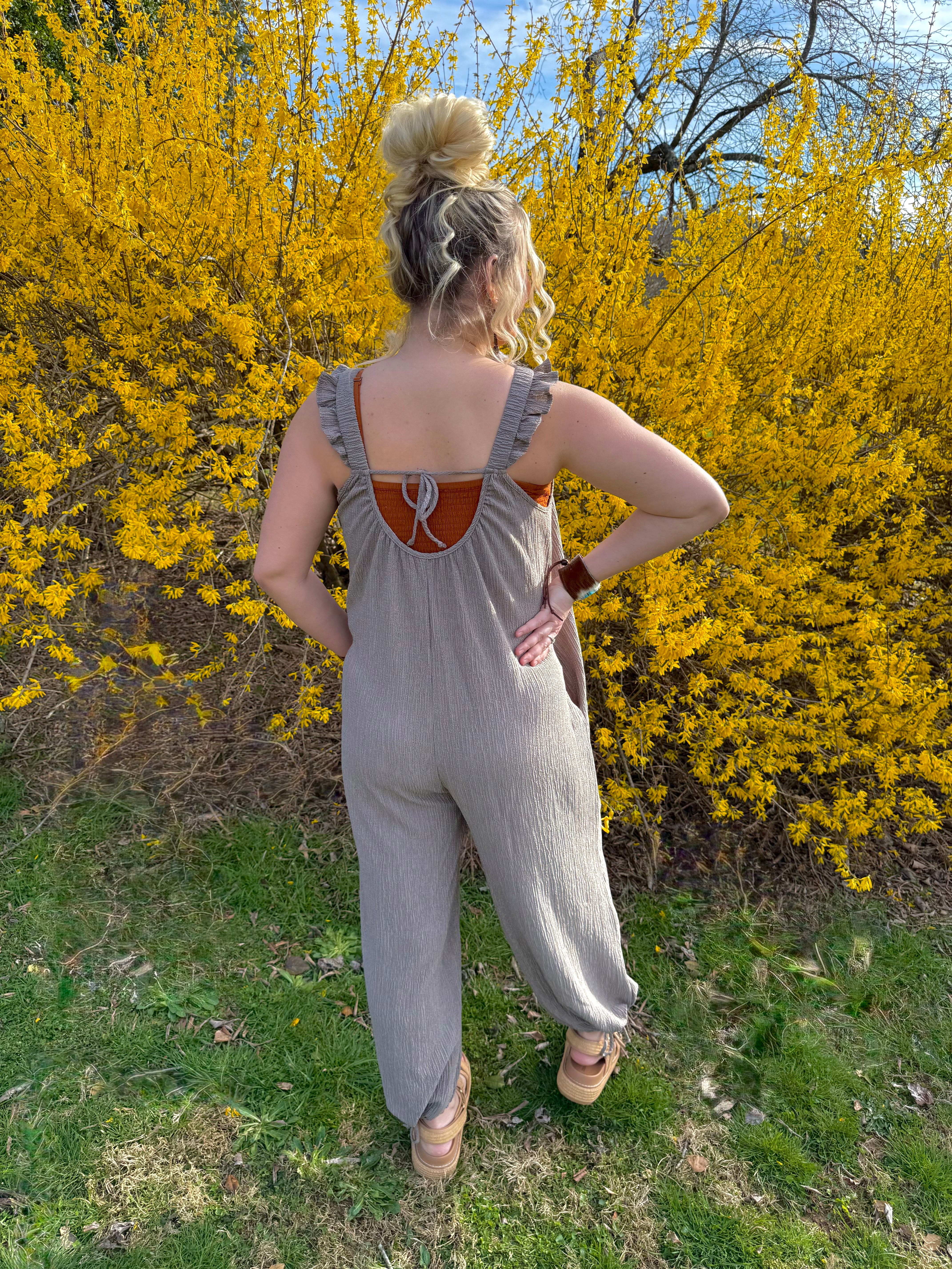 Wildflower Ruffle Jumpsuit