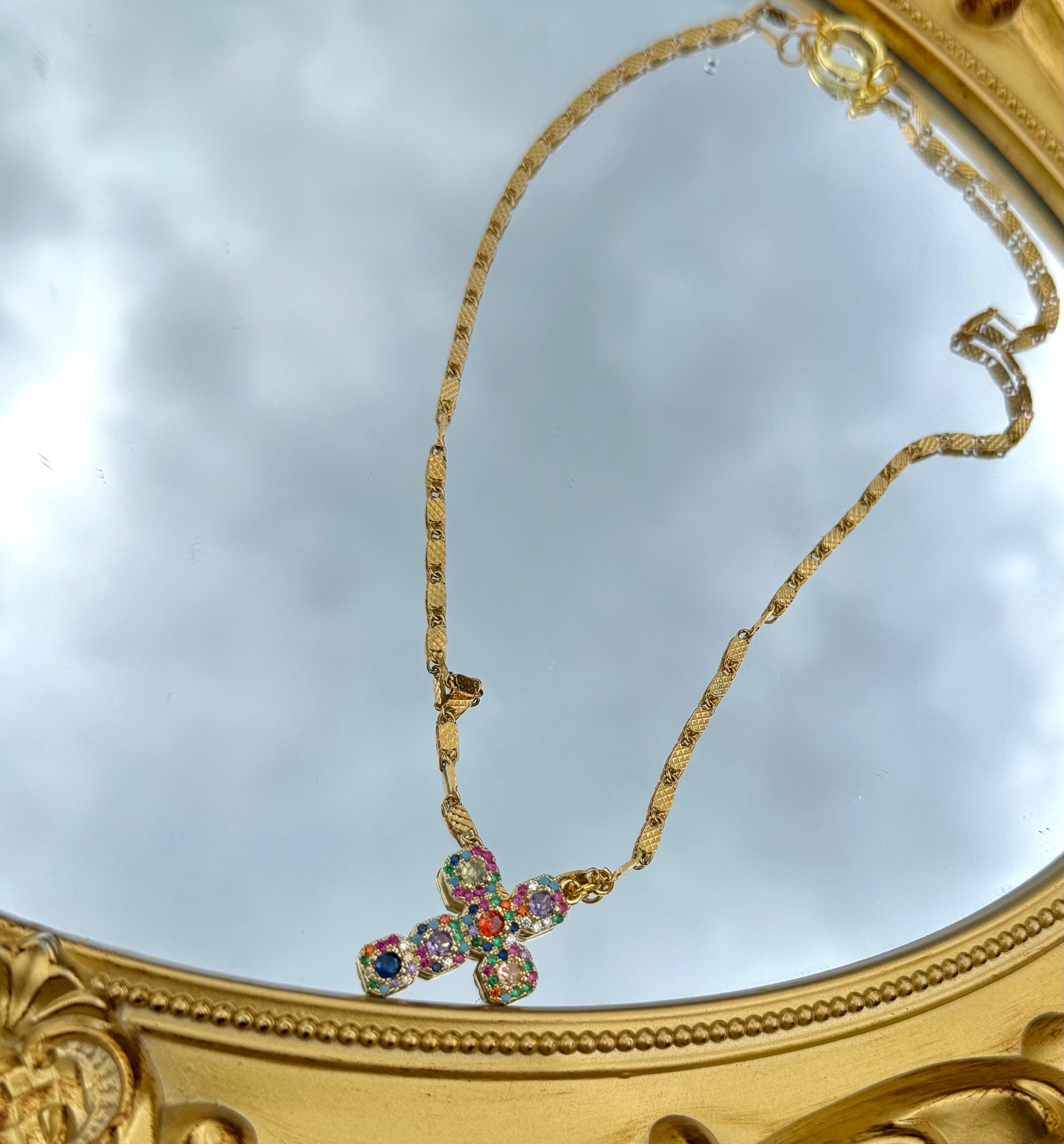 The Eliza Cross Necklace