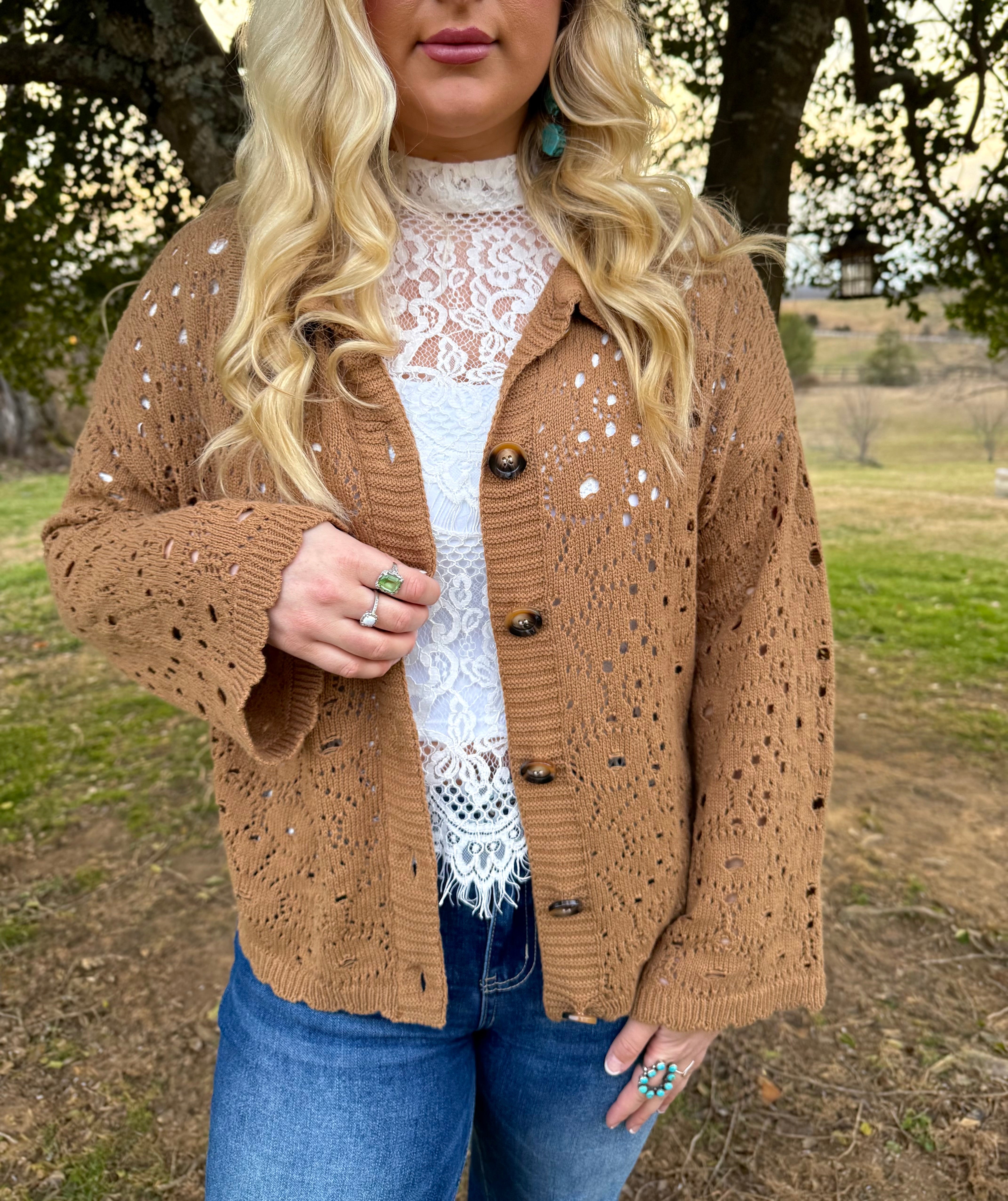 Feelin Springy Cardigan