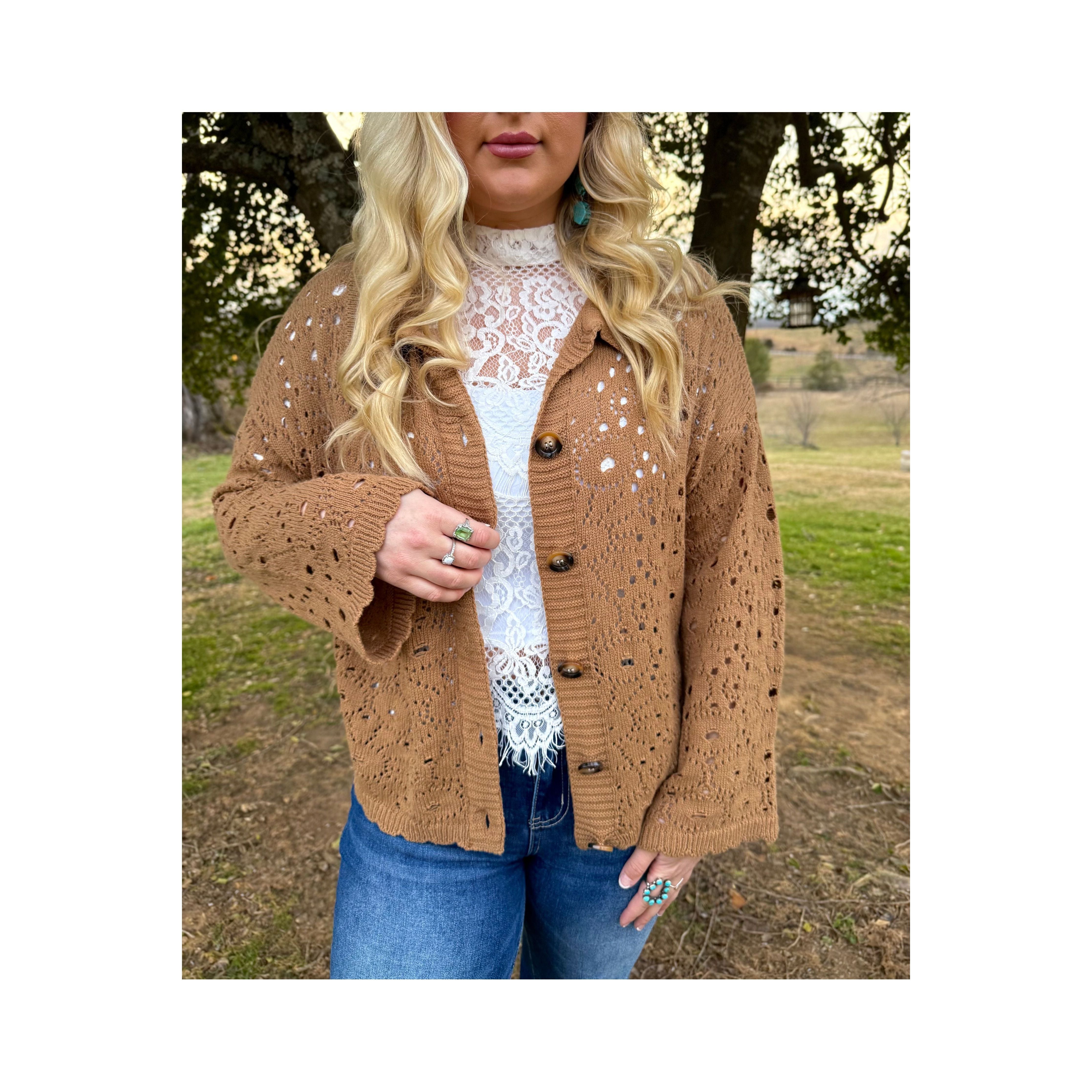 Feelin Springy Cardigan