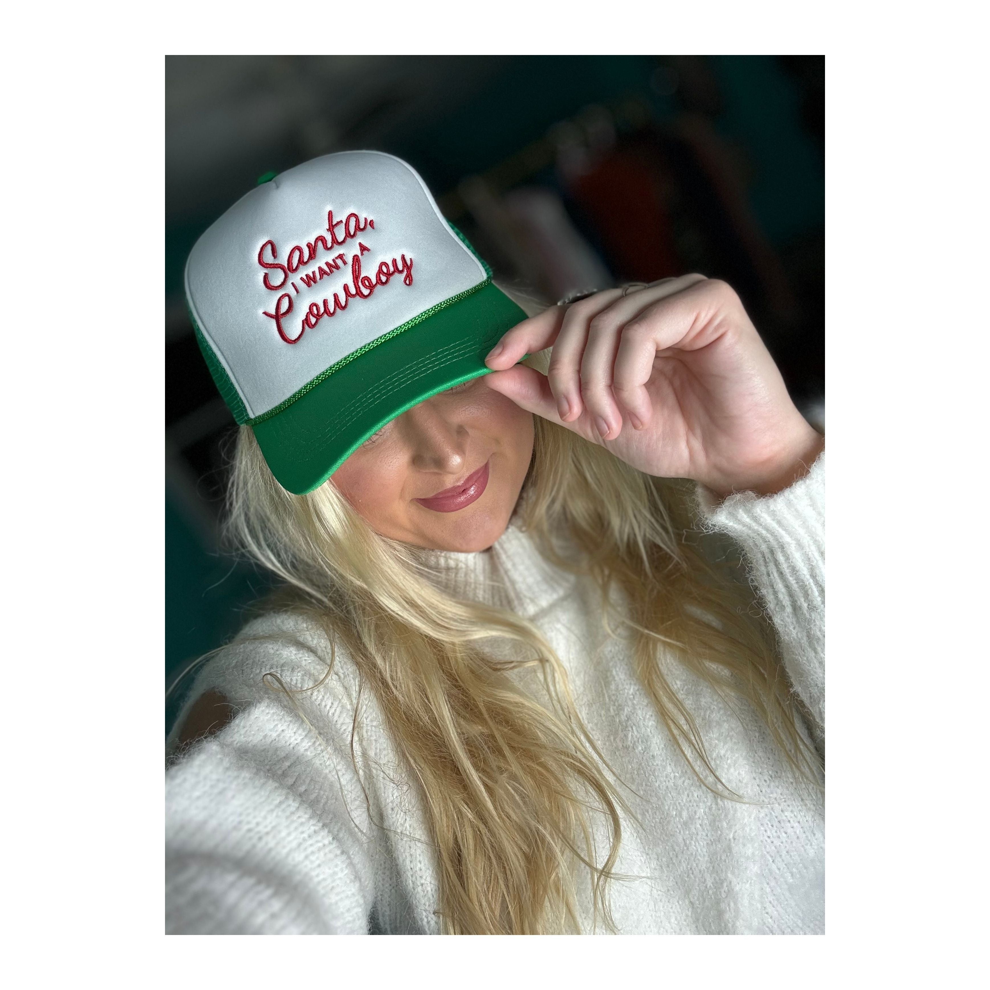 Santa I Want A Cowboy Hat