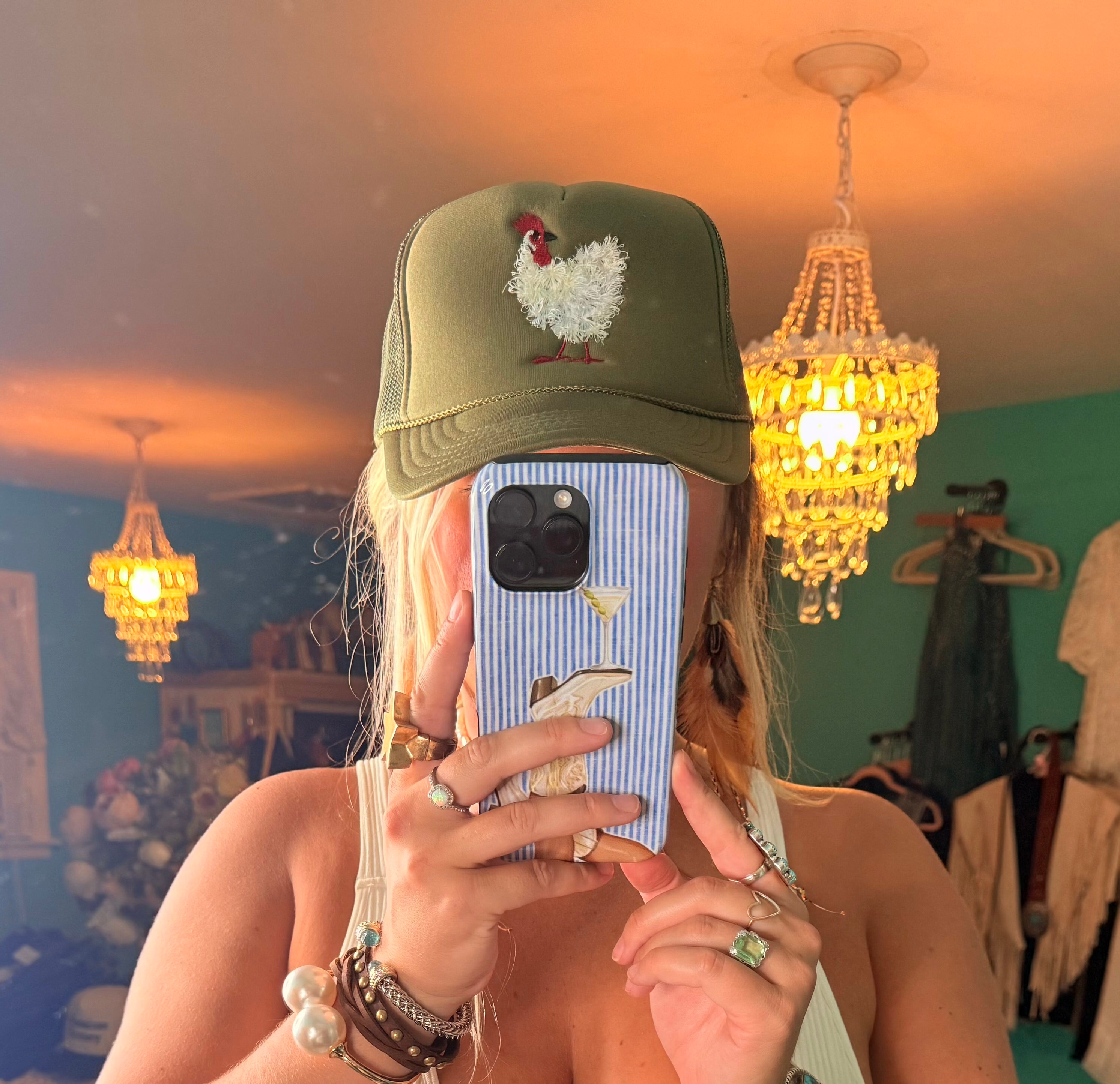 Fluffy Chicken Otto Hat