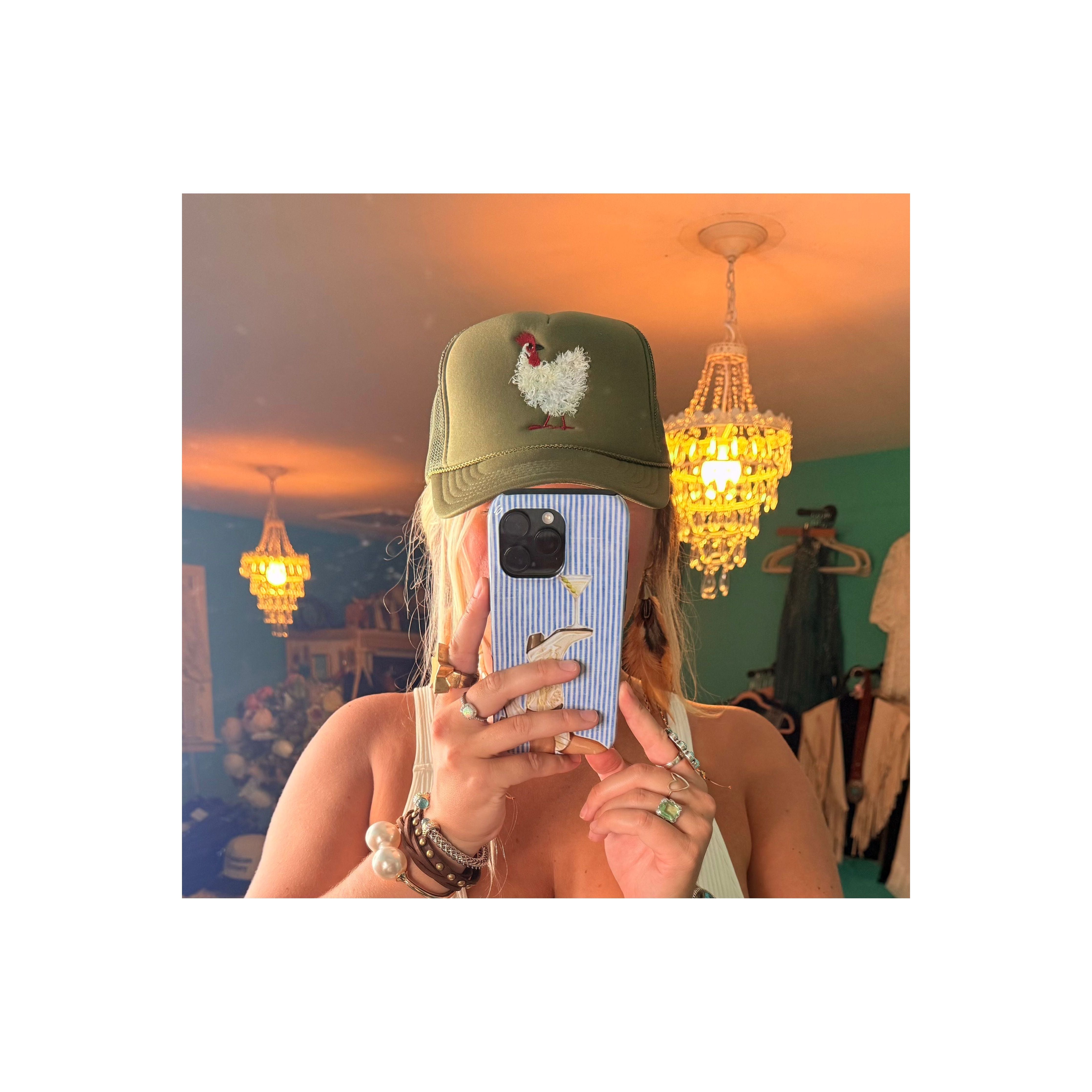 Fluffy Chicken Otto Hat