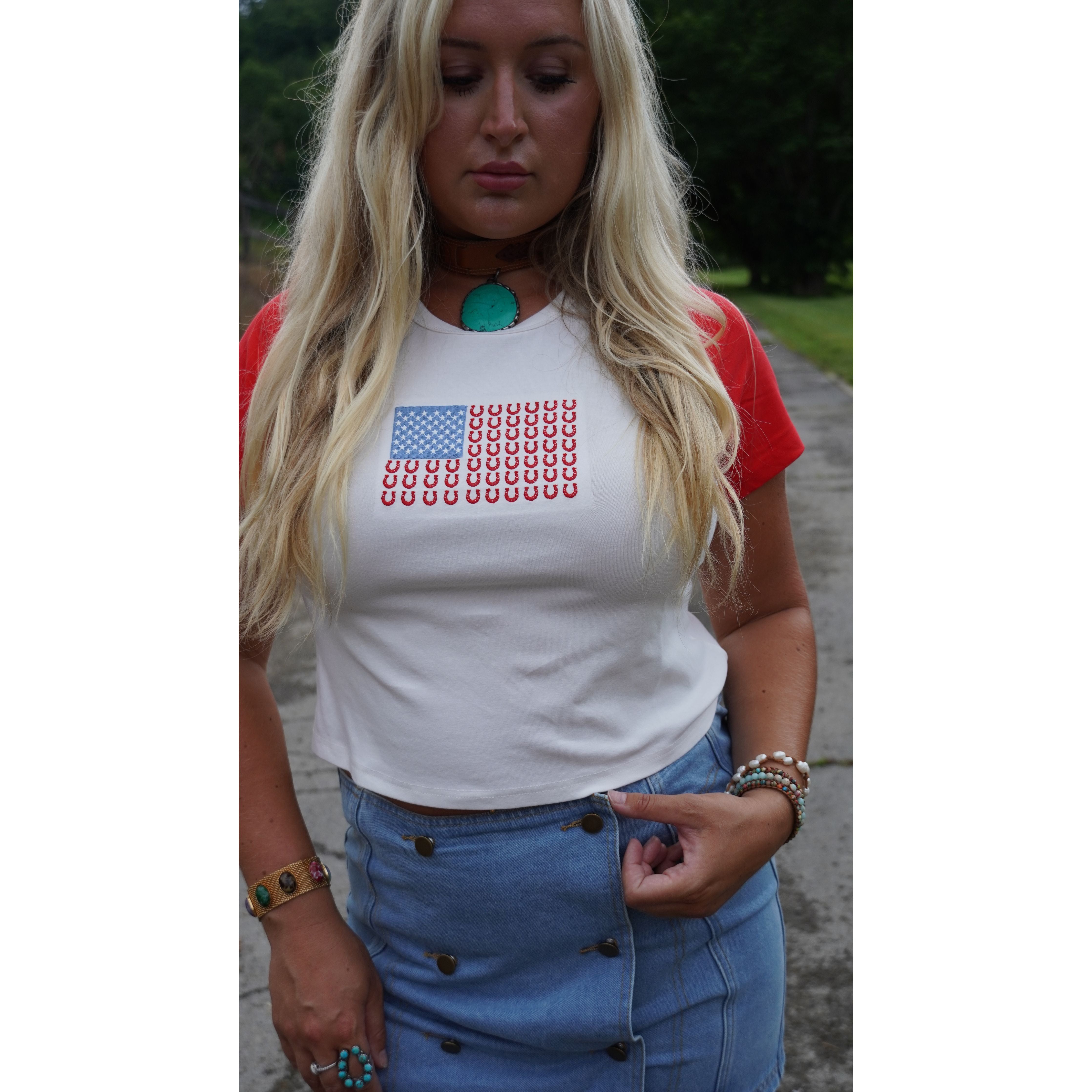 U.S of Neigh Baby Tee