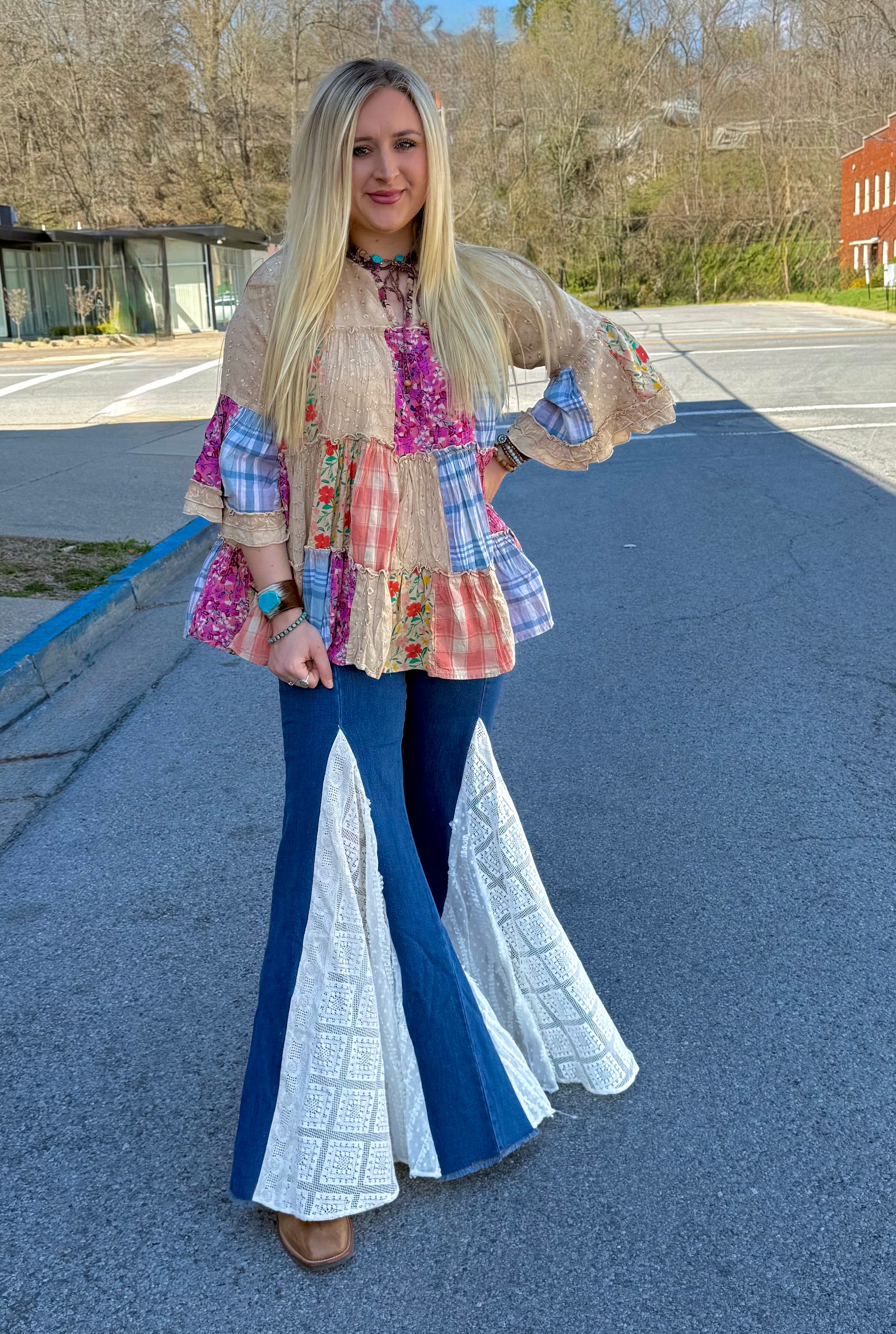 Happy Days Patchwork Top