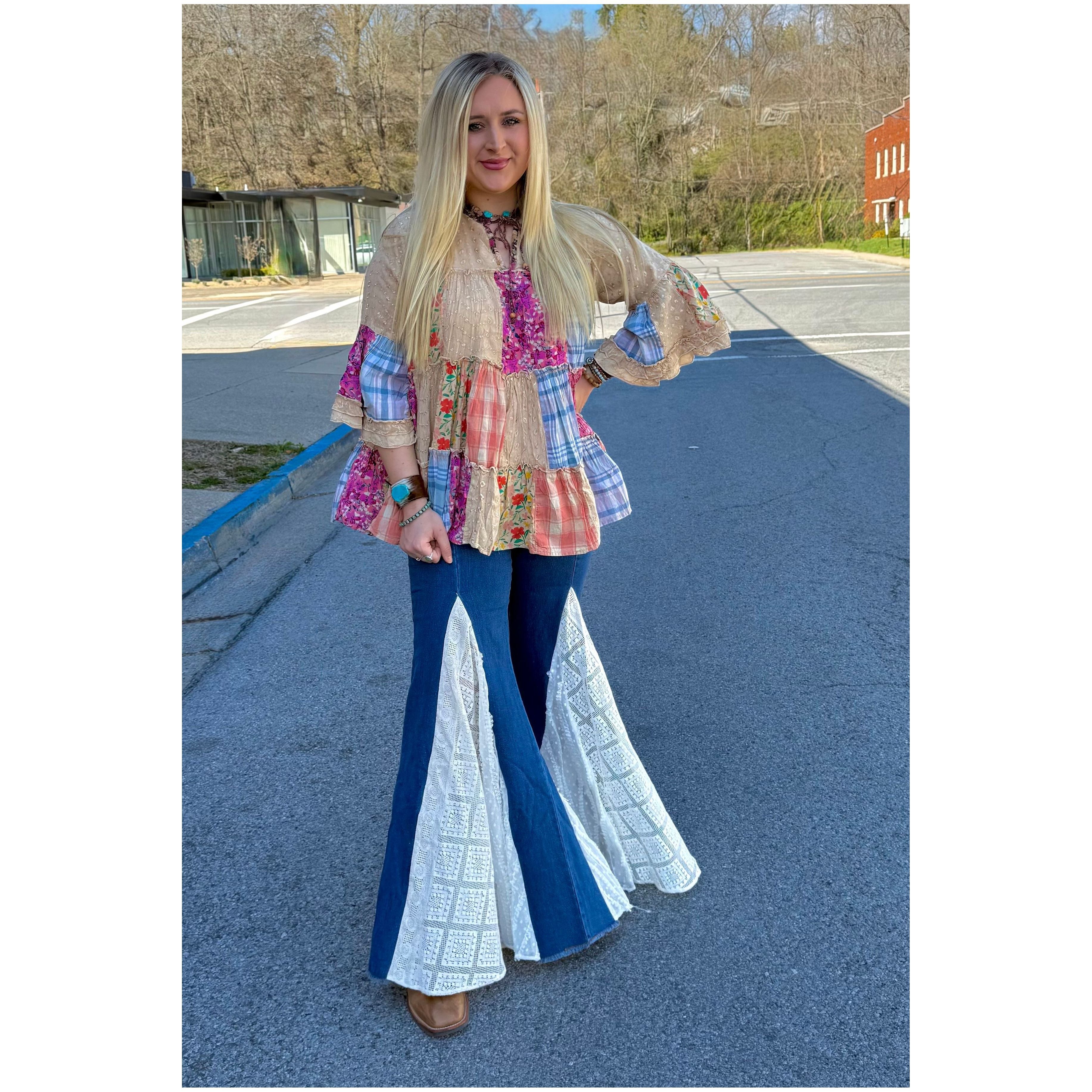 Happy Days Patchwork Top