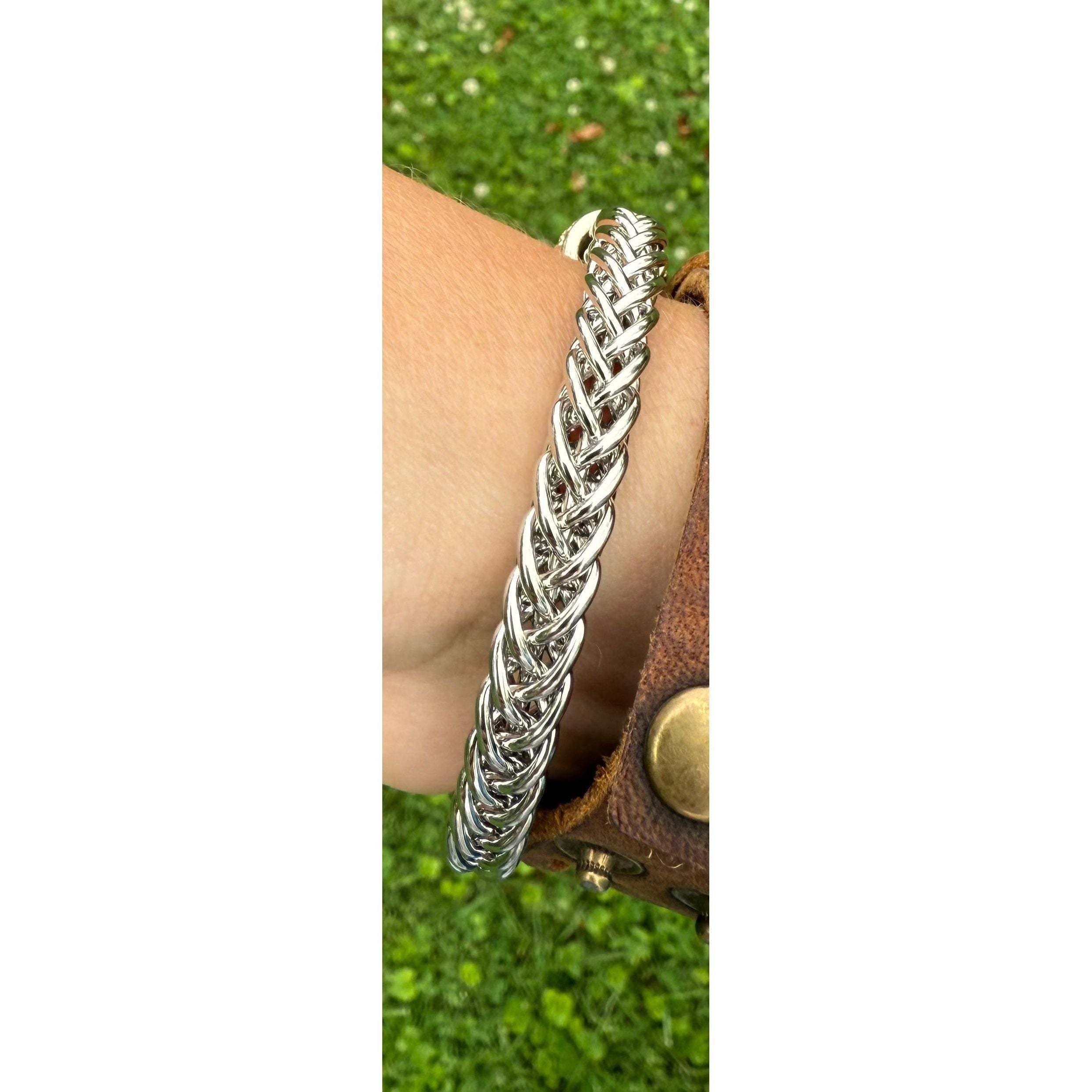 Blue Bangle Bracelet