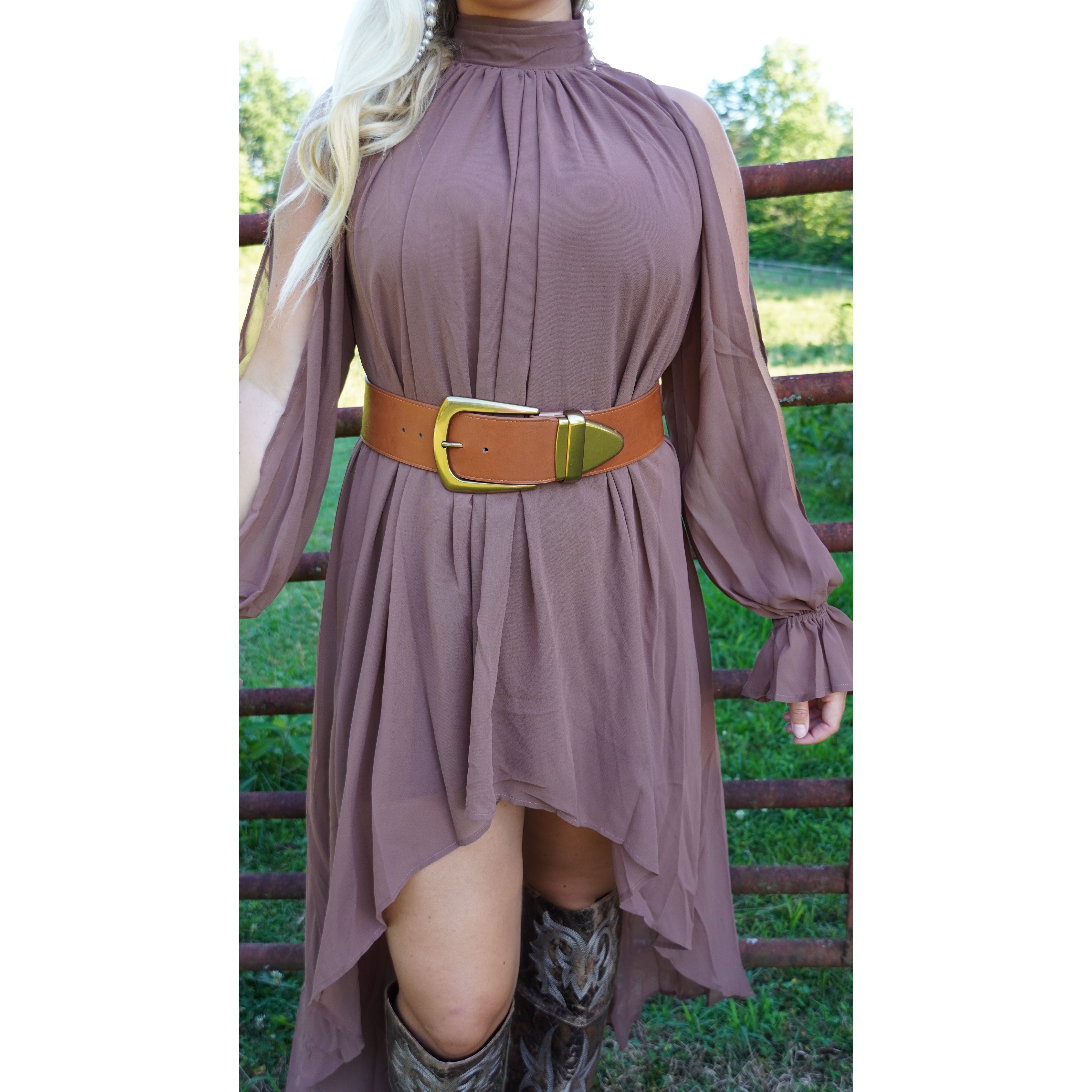 Wide Statement Belt